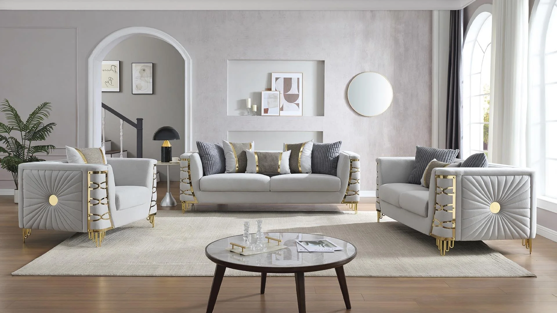 Contessa 3PC Gray