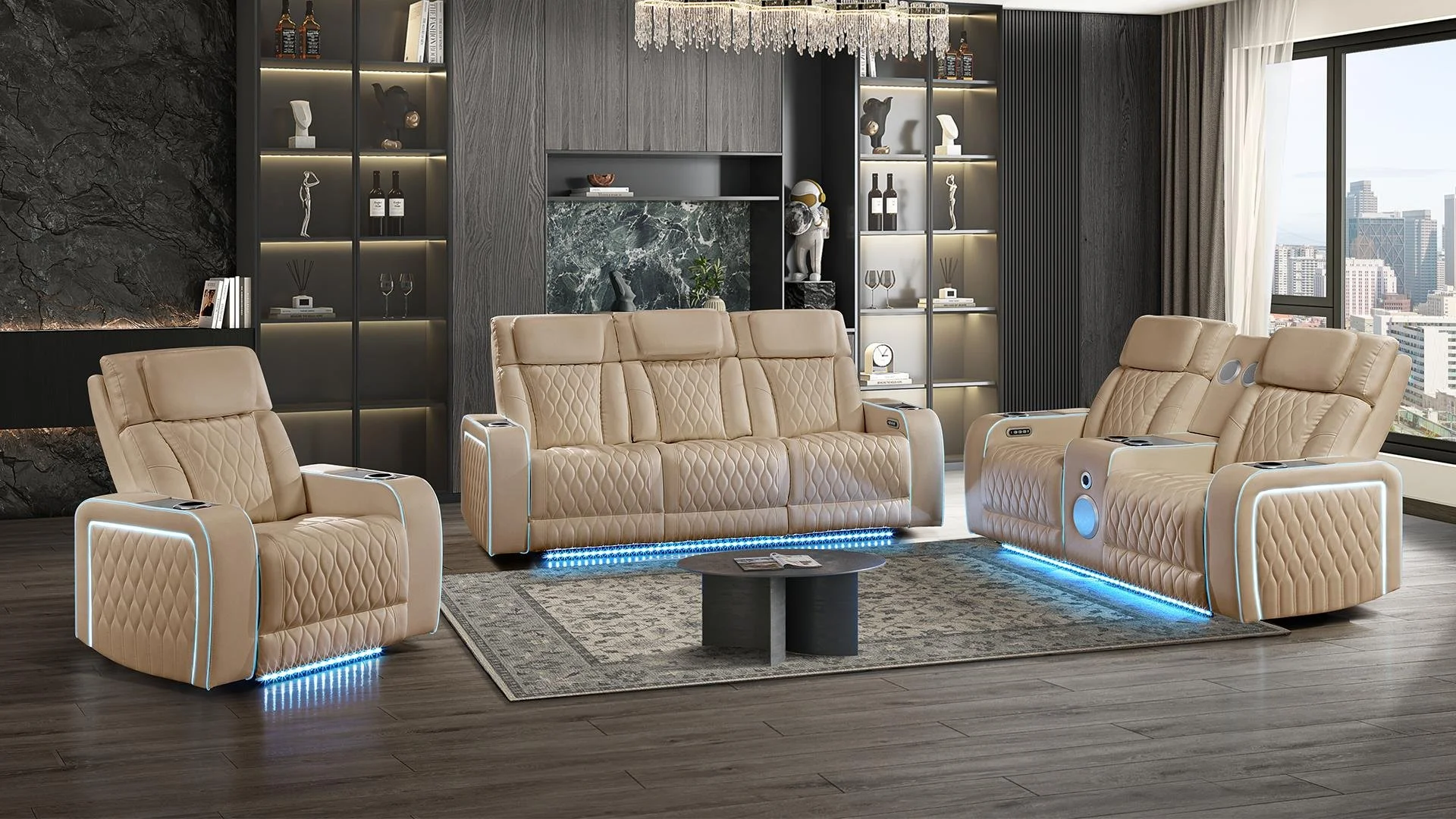 Electra 3PC Caramel