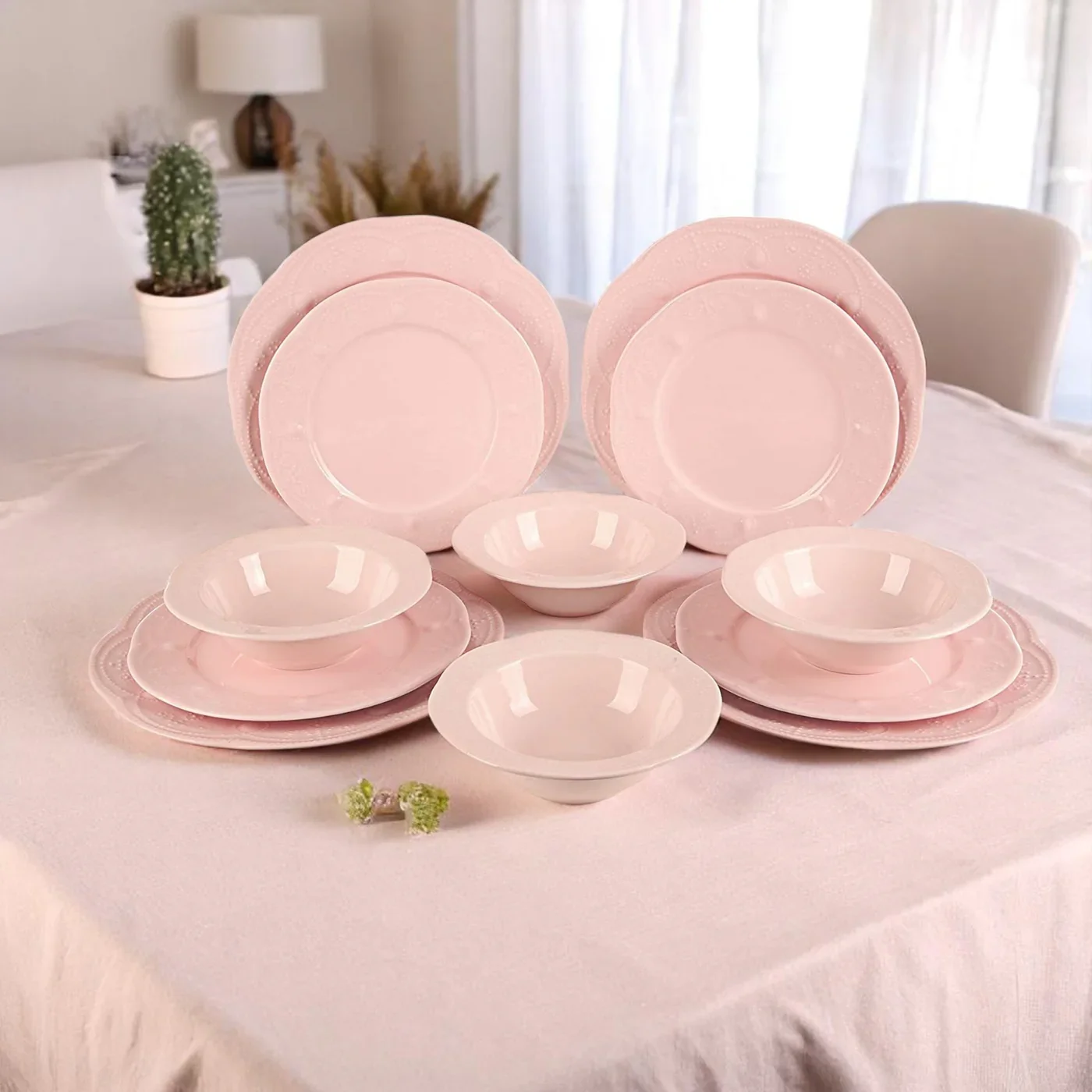 Aura 12 Pieces Dinnerware Set