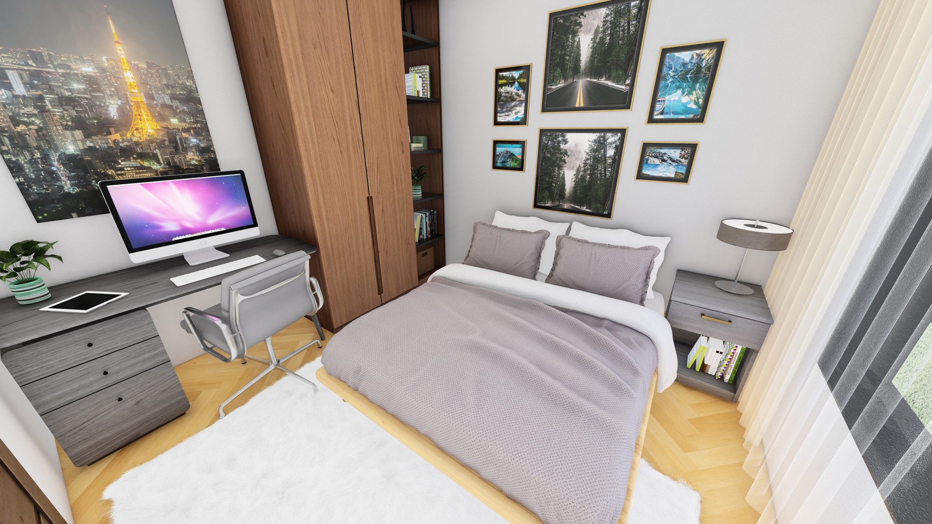 7x10 Meters House bedroom design idea 2.jpg