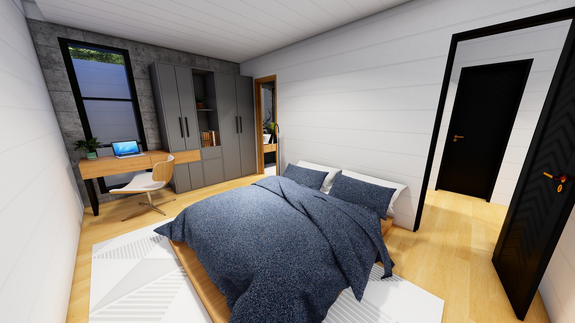 8x13 Meters House bedroom idea.jpg