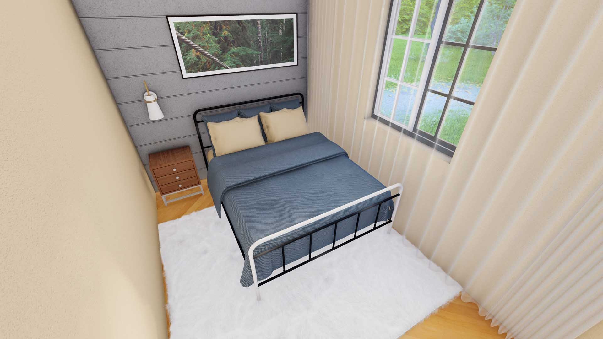 6x7 Meters House bedroom design idea.jpg