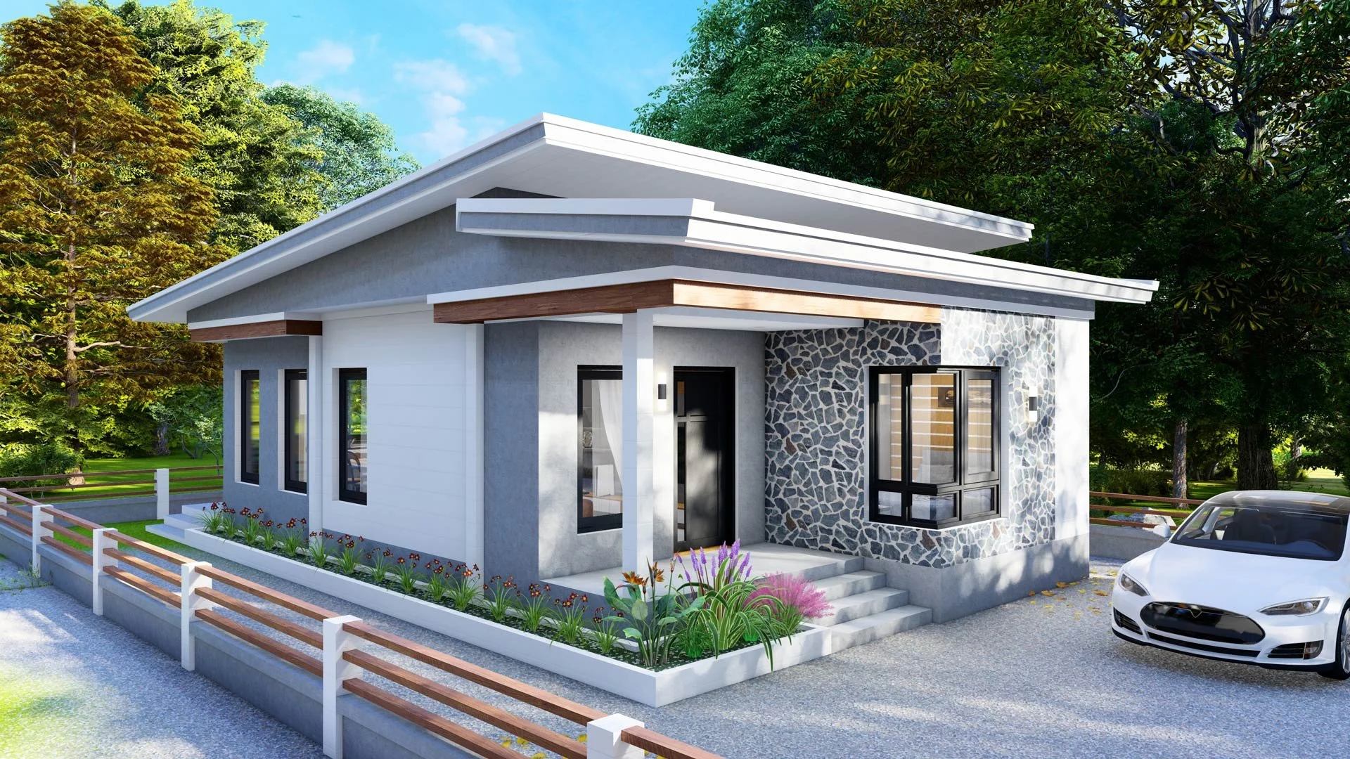 7x11 Meters House FLOORPLAN S2 — House Design Ideas