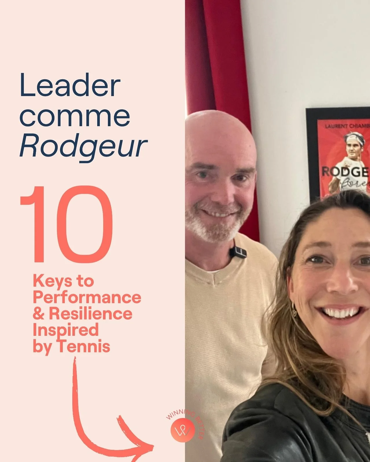 🎾 What Champions Teach Us About Leadership
10 insights from my podcast with Laurent Chiambretto
Power. Clarity. Reinvention. From court to boardroom.

🧠 High performance begins in the mind
Mental strength is a muscle.
Train it &mdash; like you trai