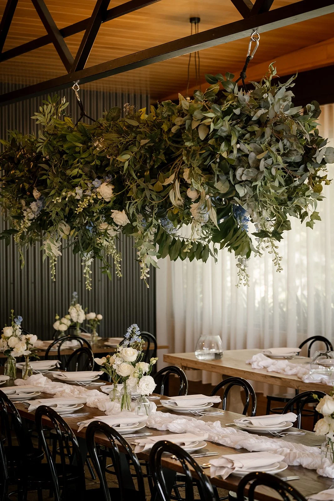 Barn reception in the Yarra Valley
