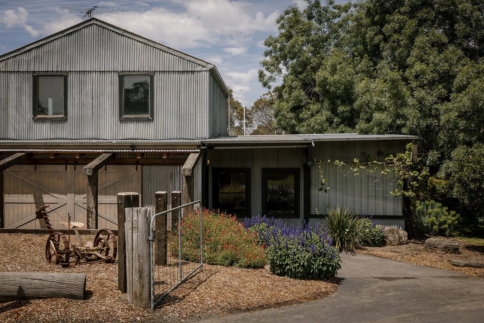 Barn reception in the Yarra Valley