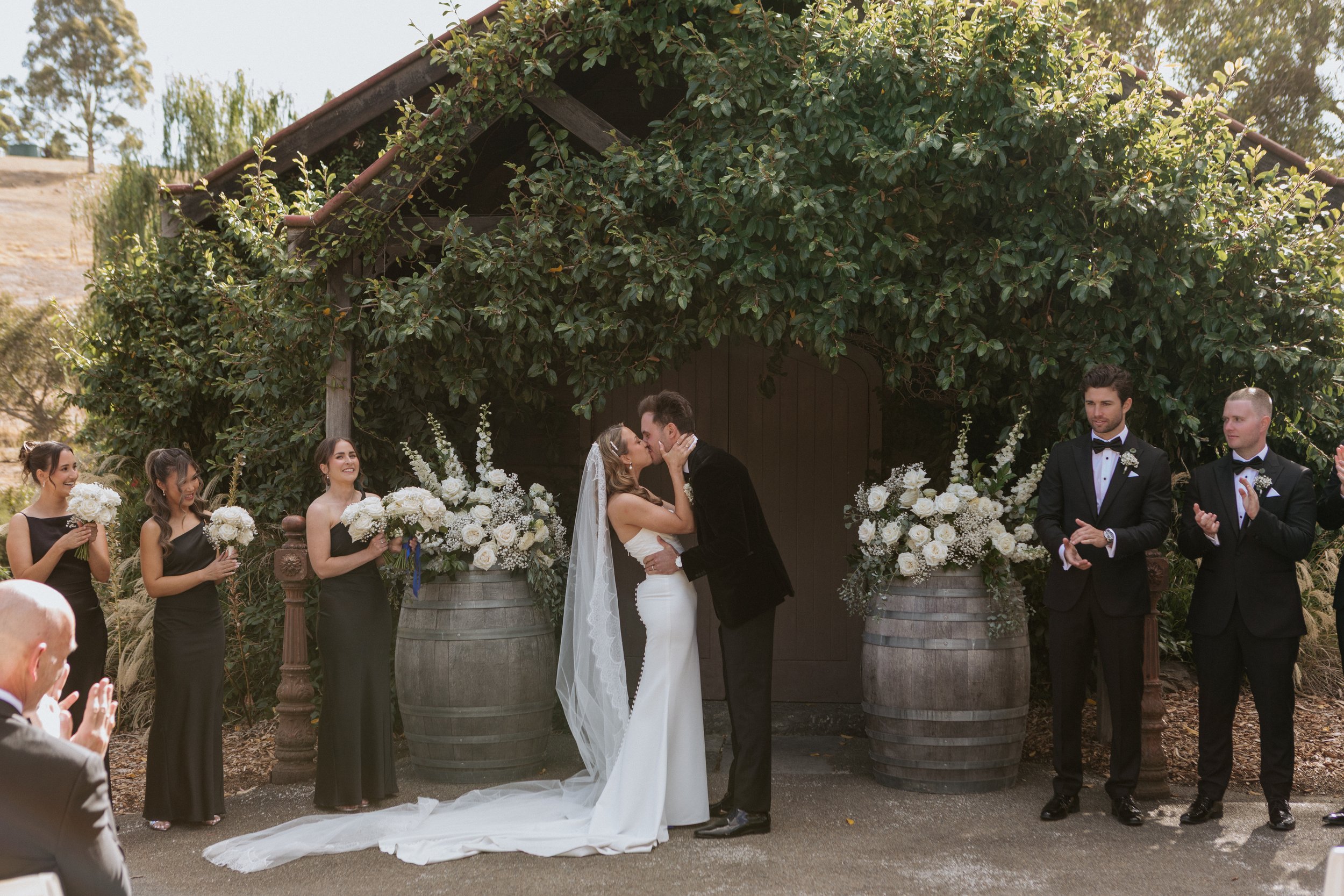 Outdoor Chapel Gardens ceremony