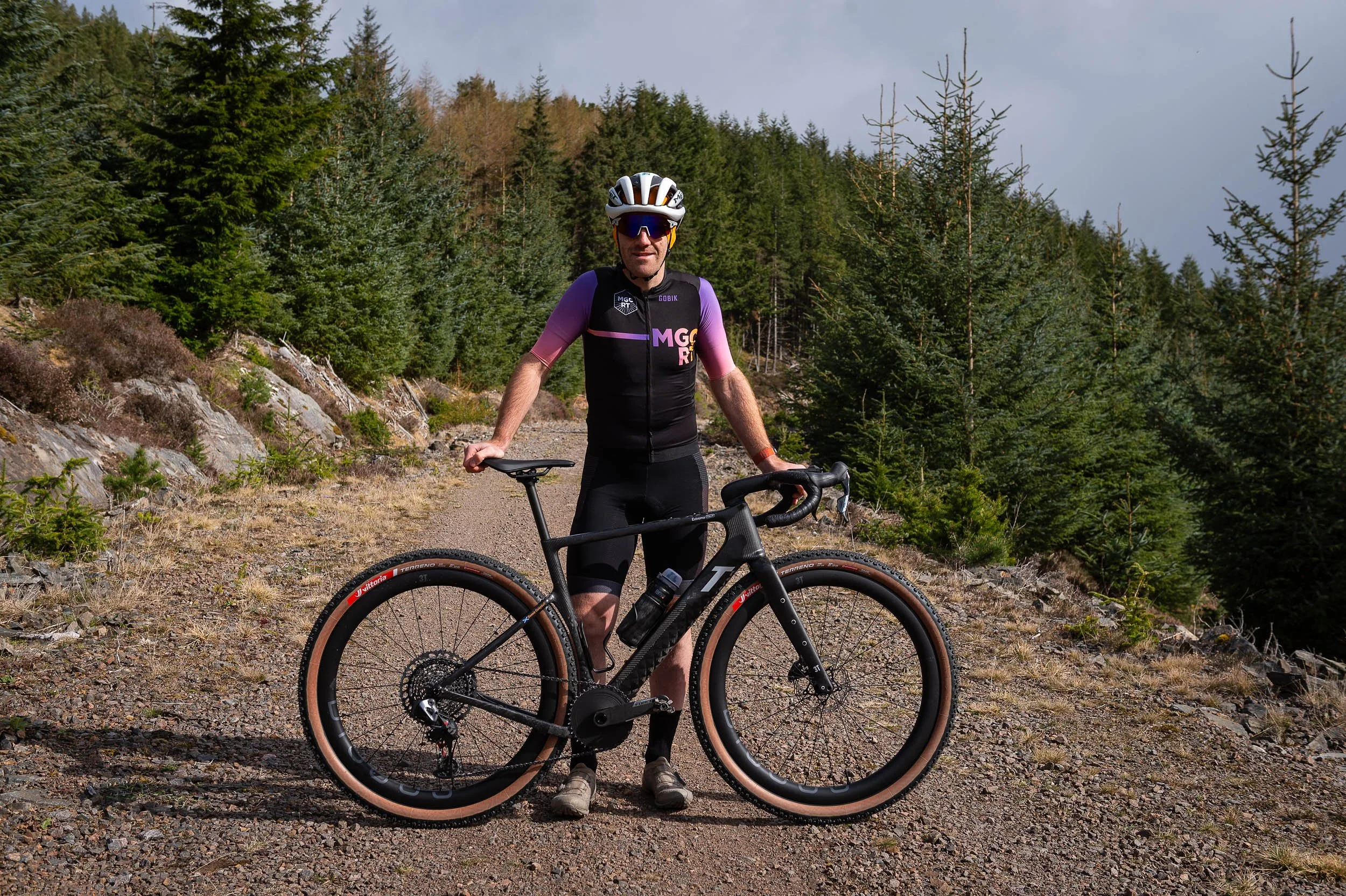 Donnie Campbell and T3's Extrema Italia gravel bike