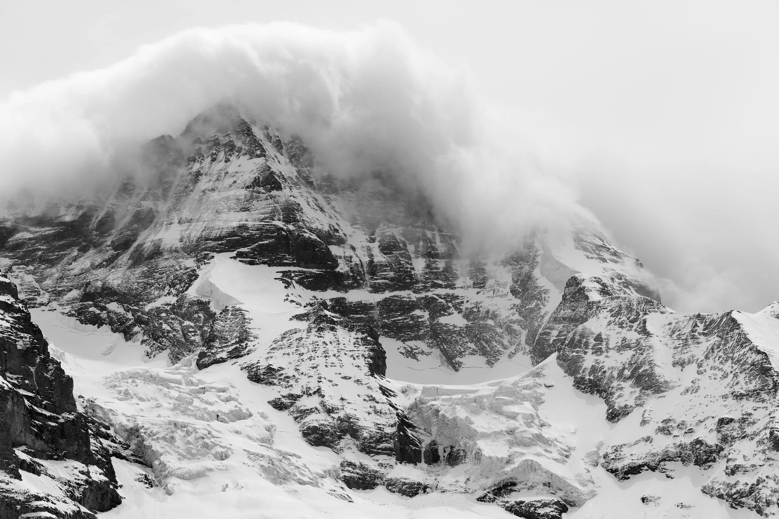 North-west face of Mönch