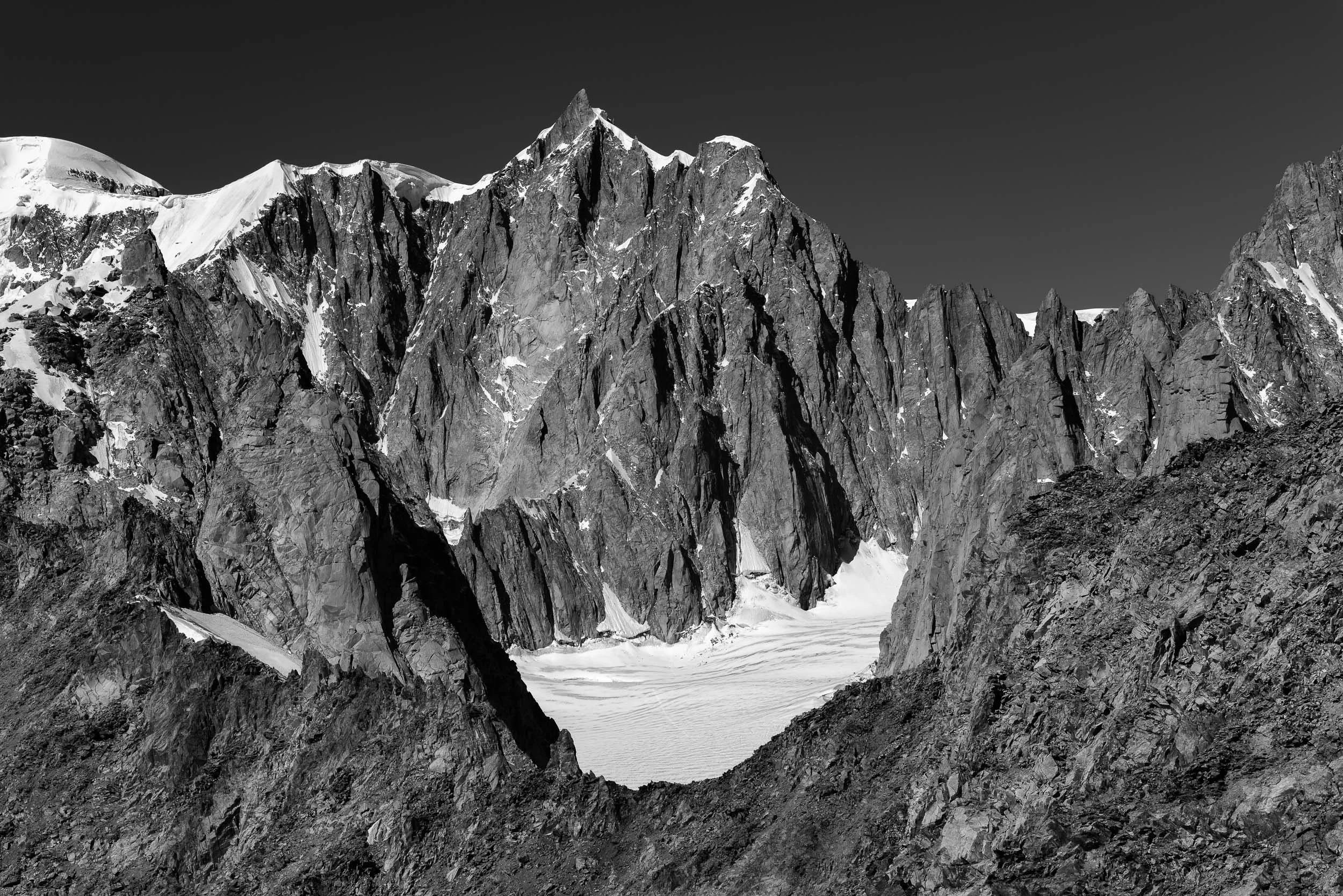 Kuffner ridge and Mont Maudit