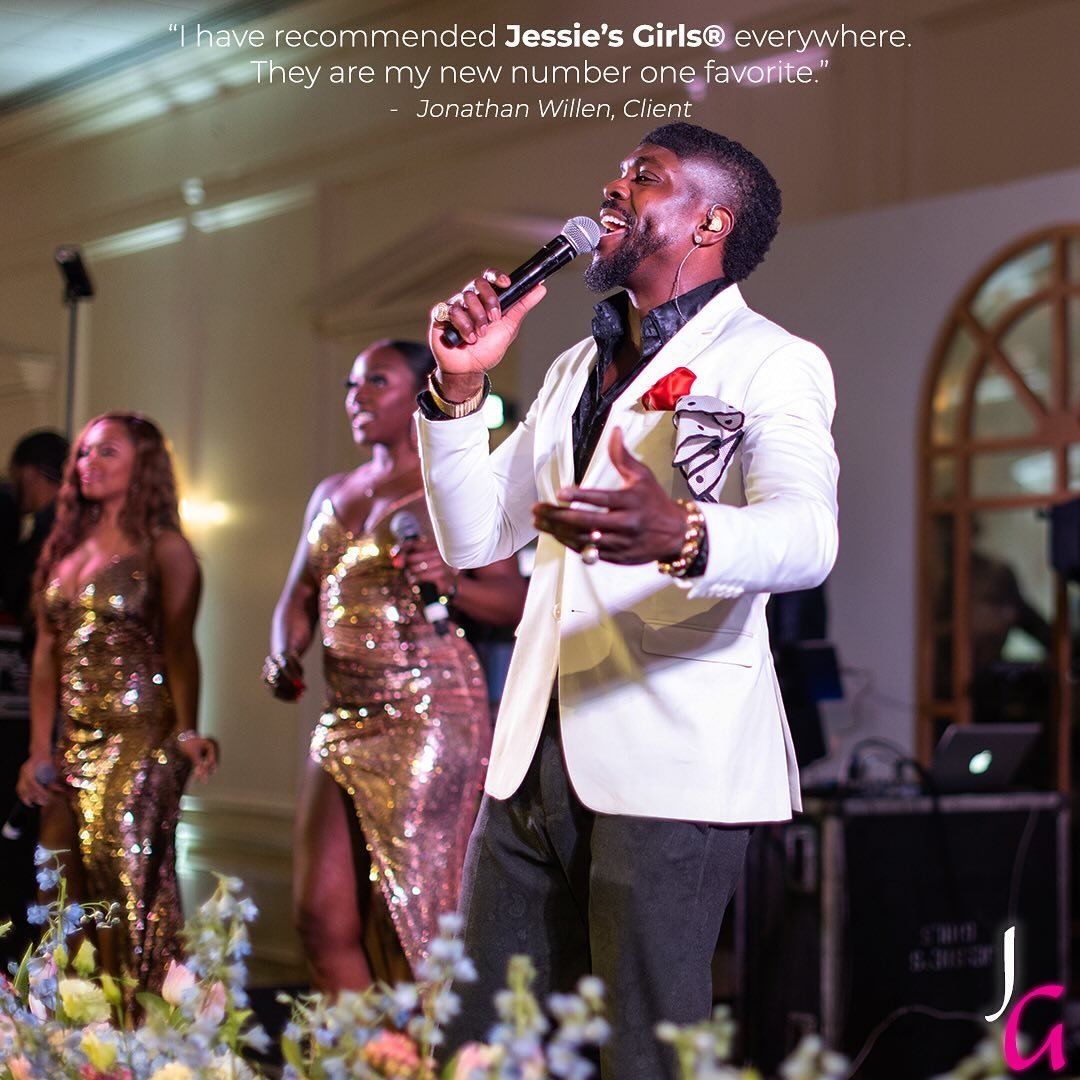 Jessie&rsquo;s Girls&reg; has put smiles on the faces of thousands of happy guests and clients over the years, here are some of their best reviews! 🔥

Visit our website today to book this premium dance band for your 2025 event. 💻

#jessiesgirls 
#l