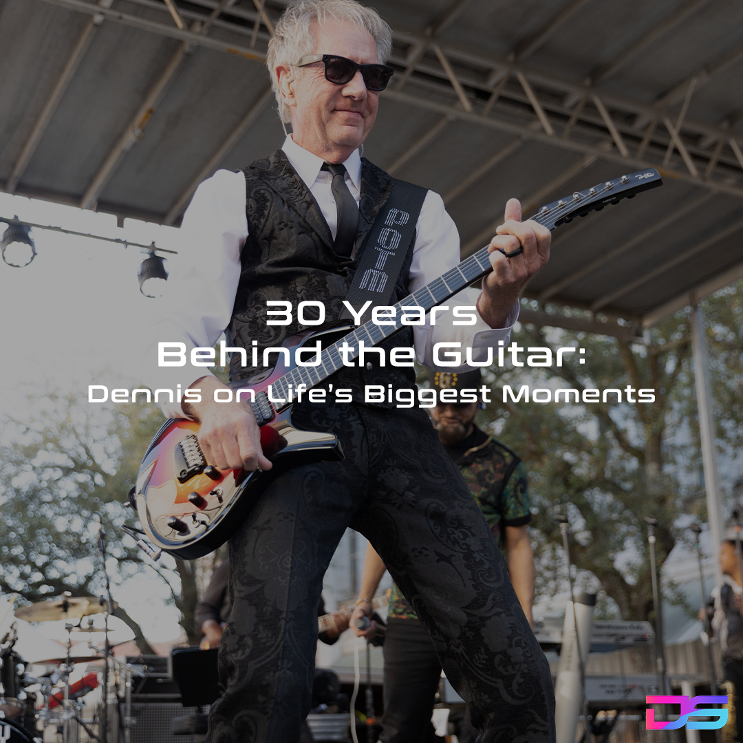 Behind The Guitar: Sharing the Stage with Sammy Hagar