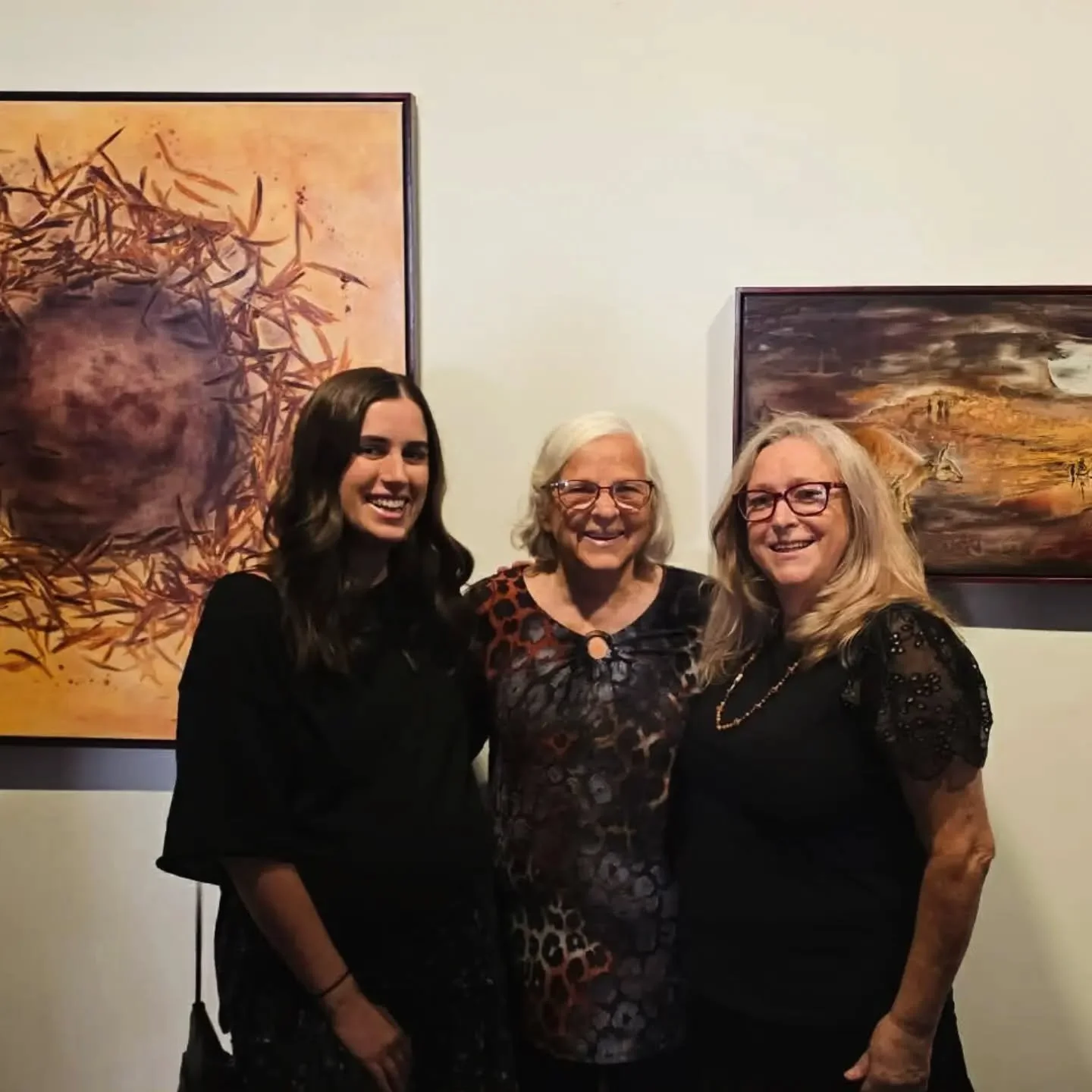 Some beautiful moments from opening night 🌹

Thank you to everyone who came out to support, and to those sending love in spirit. I didn't get to chat with nearly as many people as I'd hoped on the night, If you have questions about the work or just 