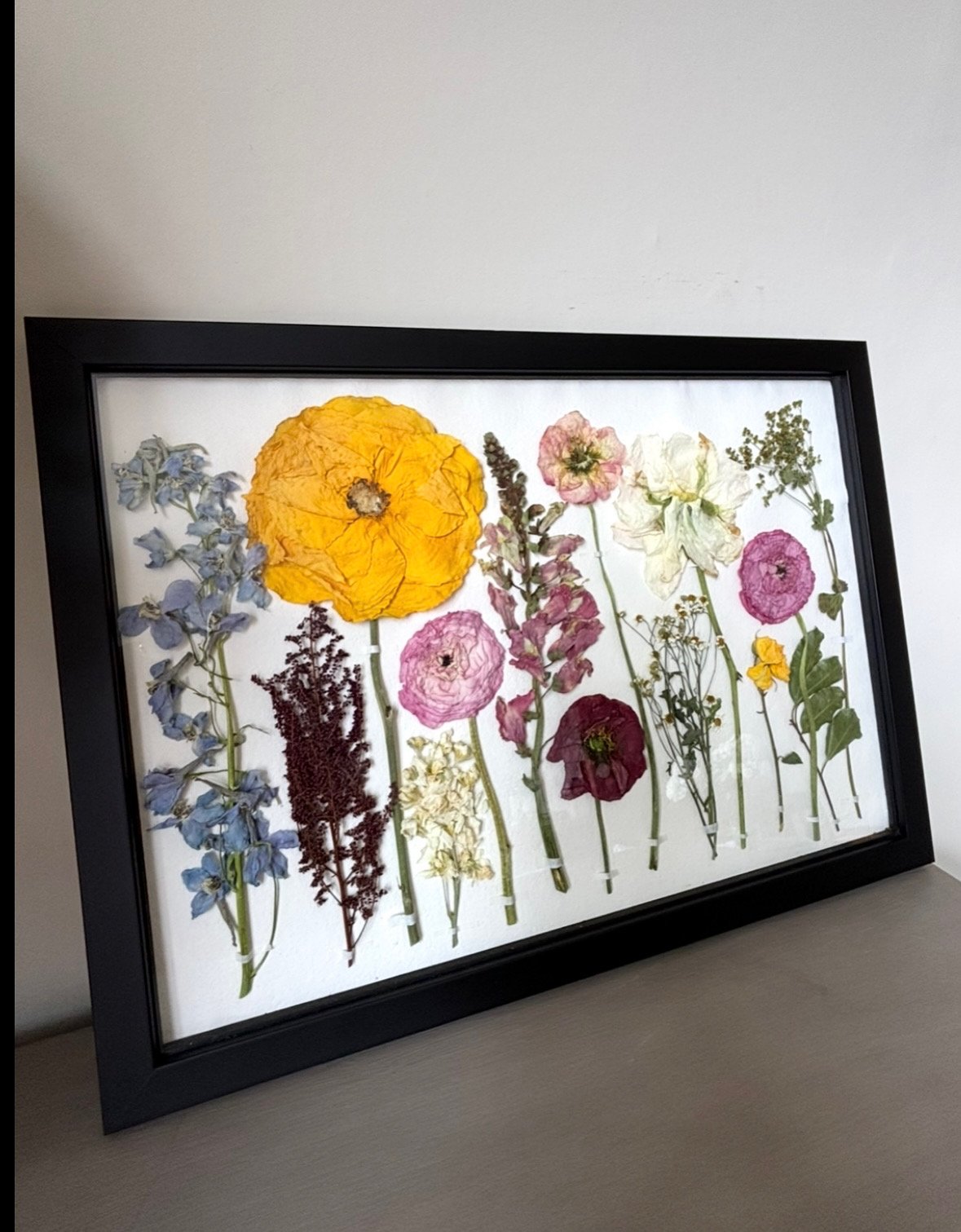 Wedding Bouquet Preservation Pressed Flowers The Flower Press Shed .JPG