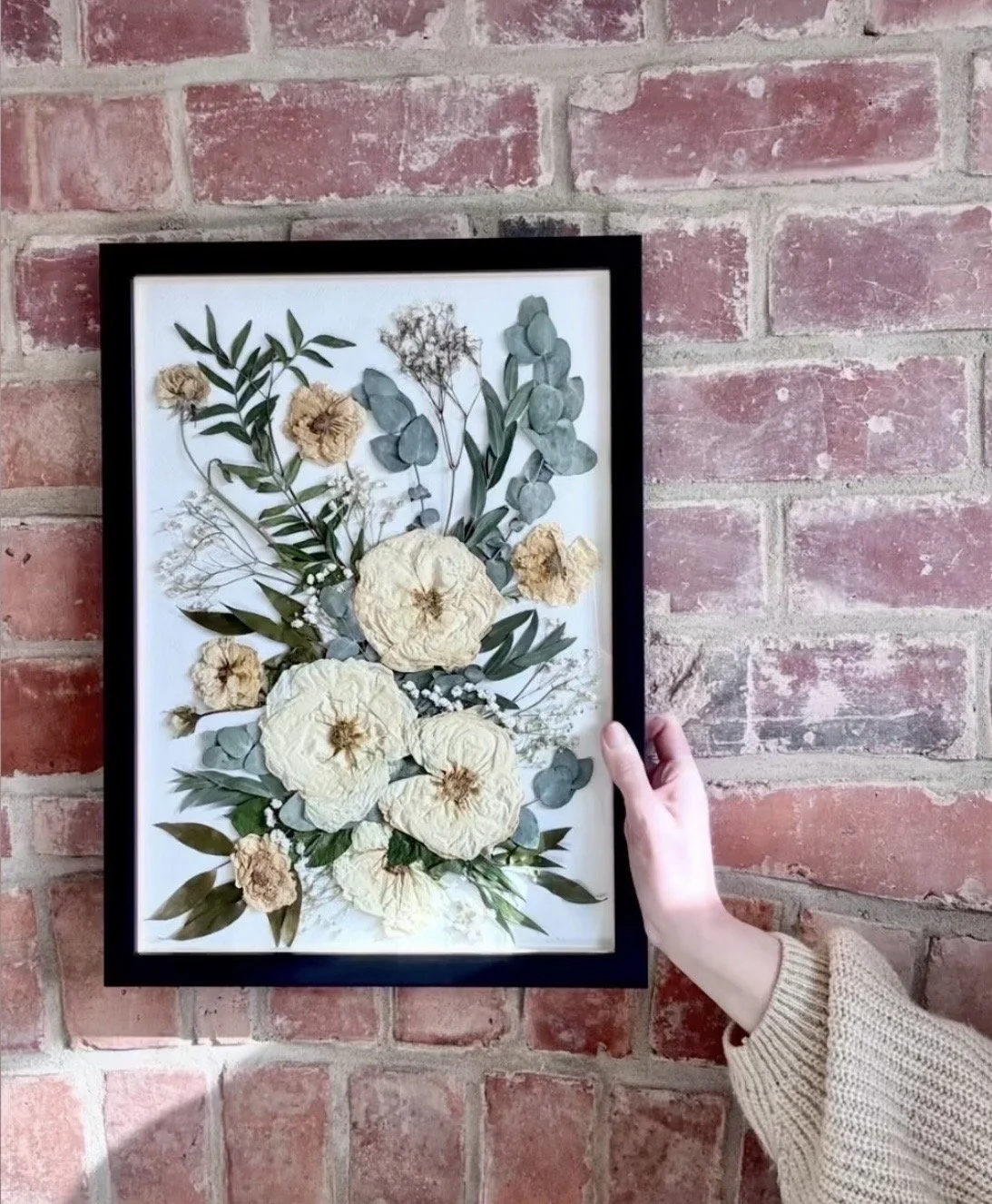 wedding bouquet preservation pressed flower UK .jpg