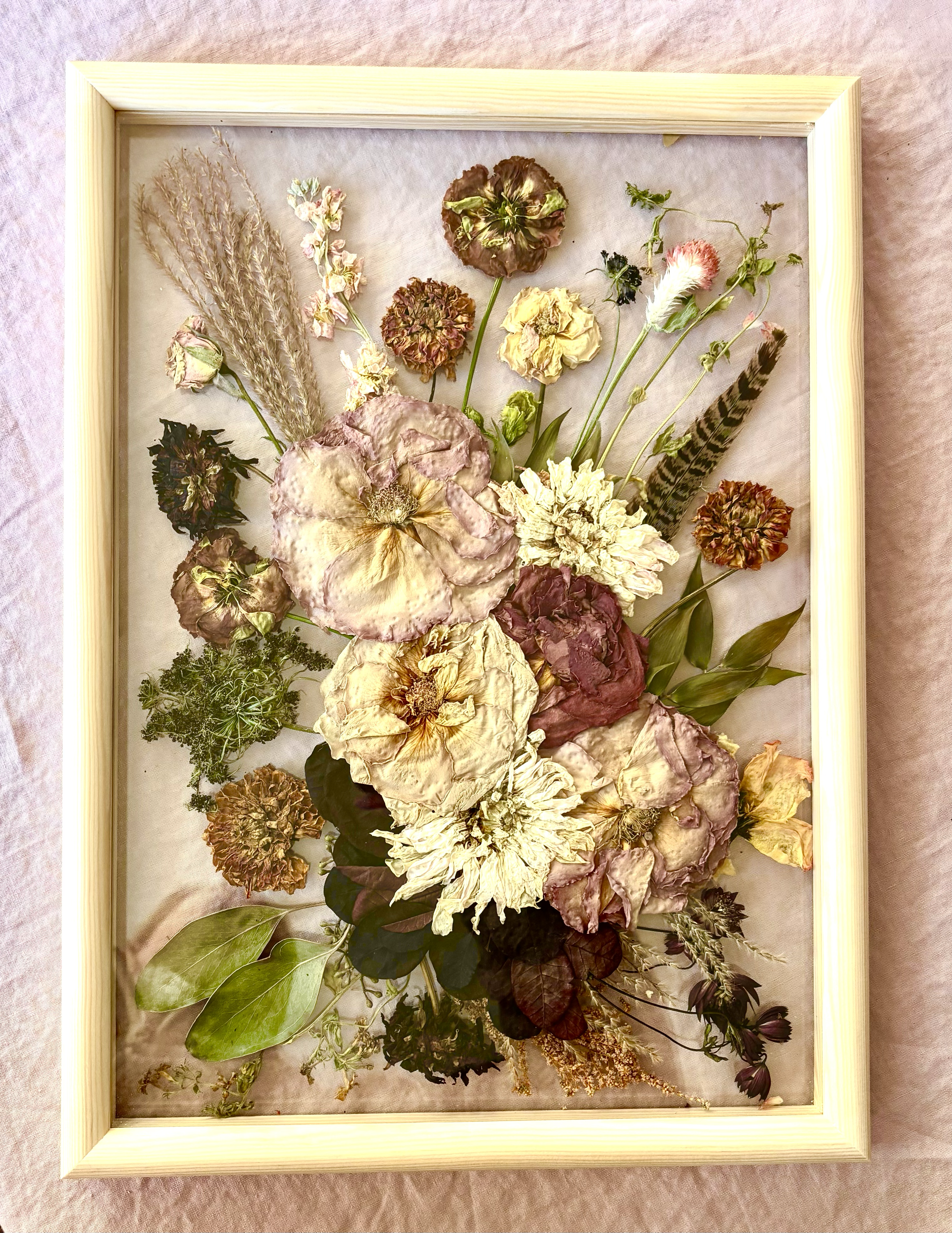 Pressed Bouquet Keepsakes 