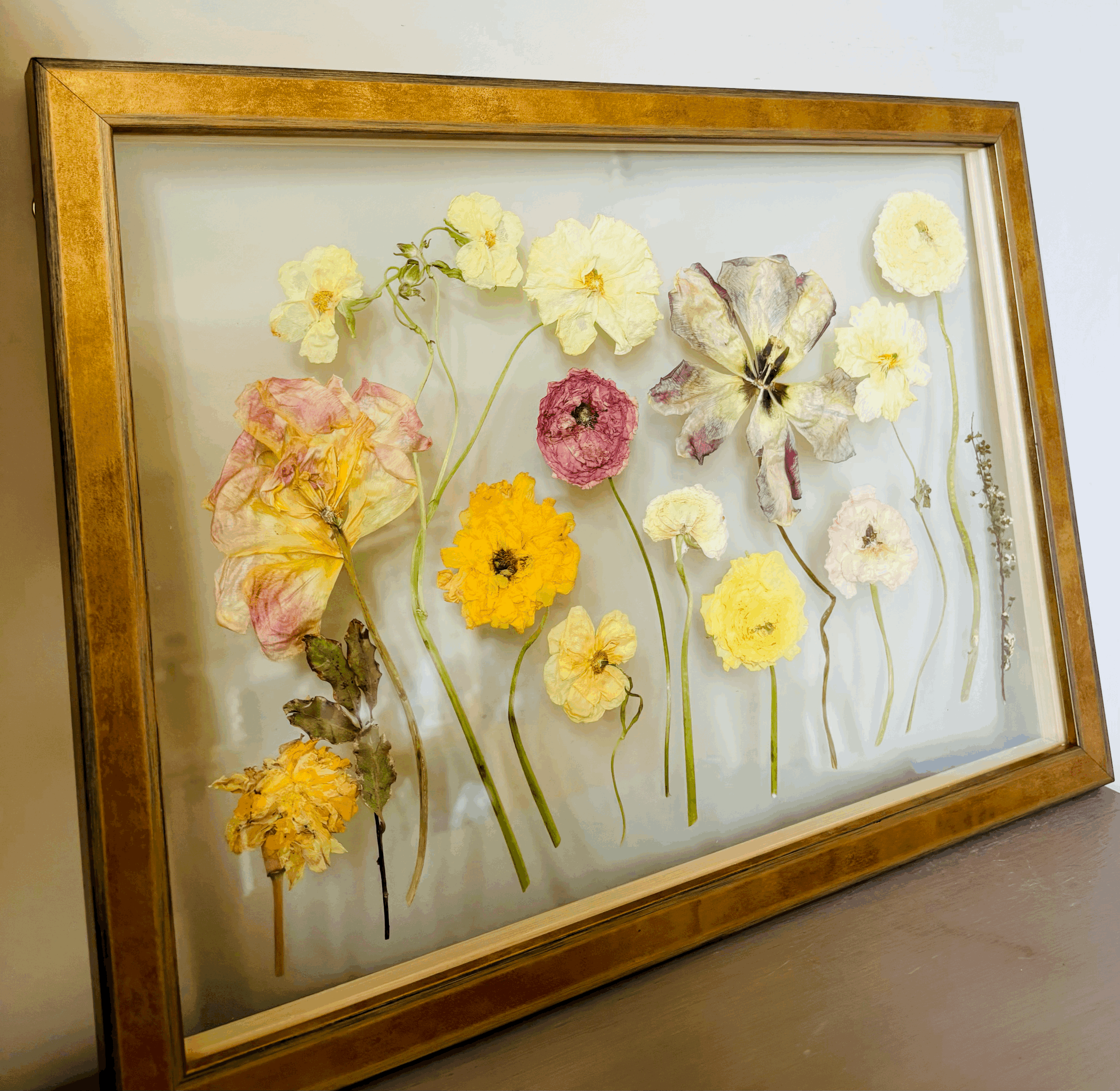 Wedding Bouquet Preservation Pressed Flowers Wedding Day Keepsake