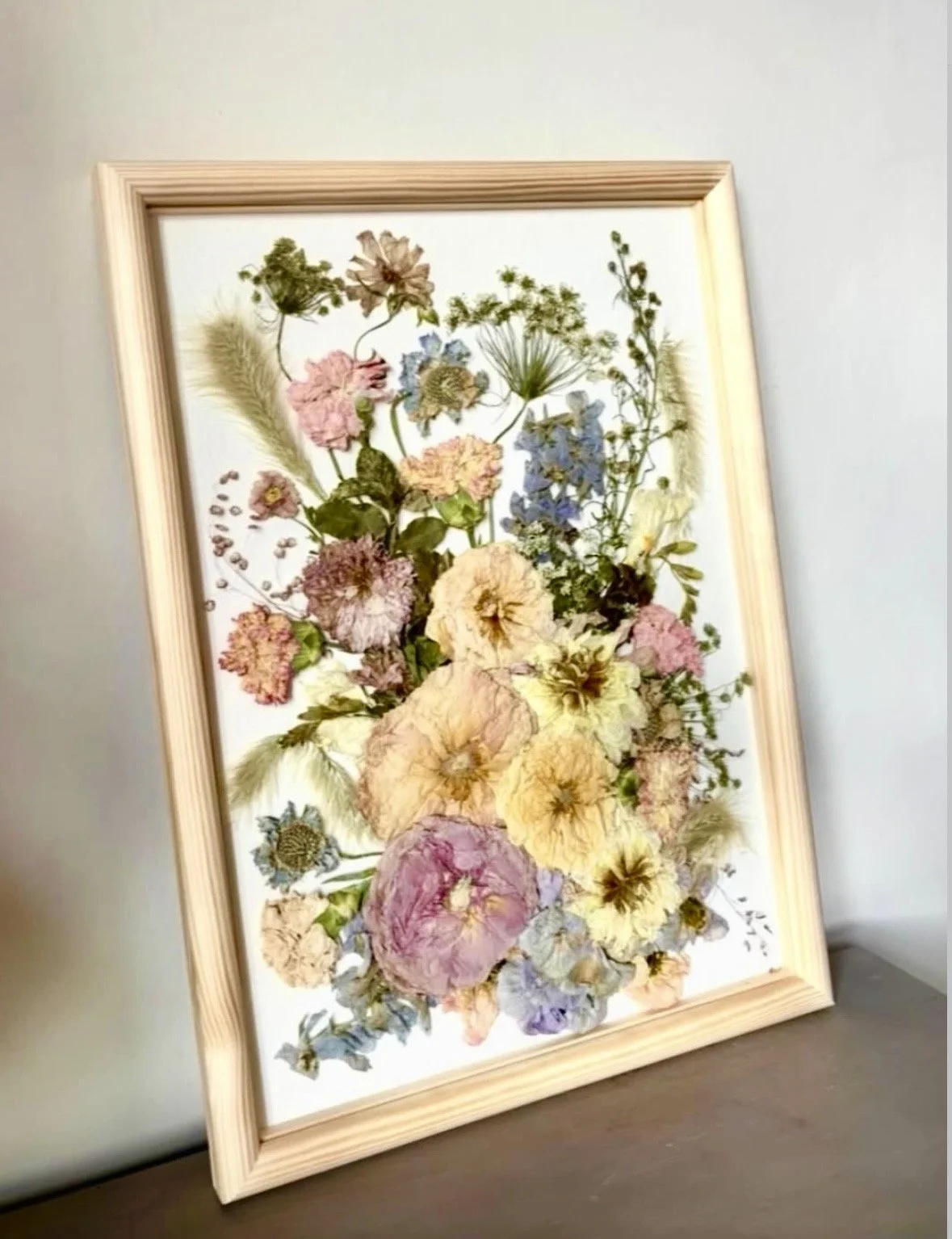 Wedding Bouquet Preservation pressed flowers UK