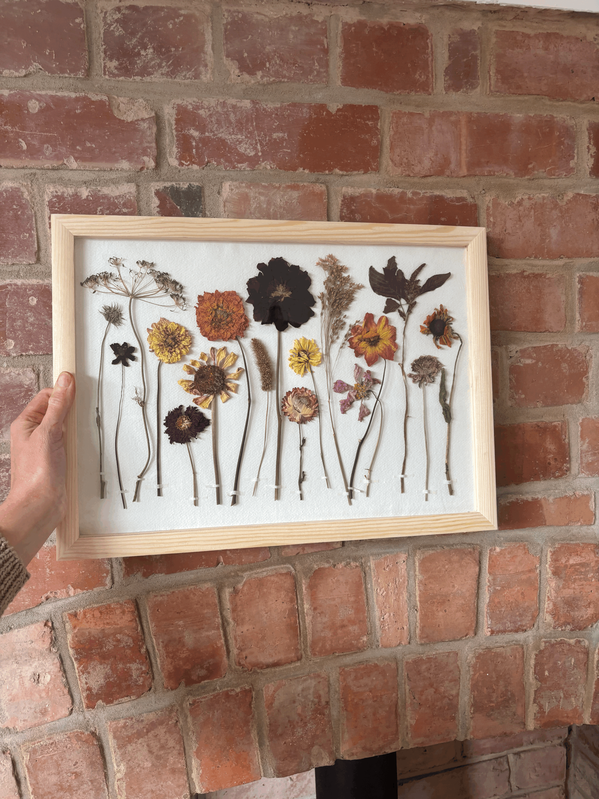 Wedding Bouquet Preservation Pressed Flowers