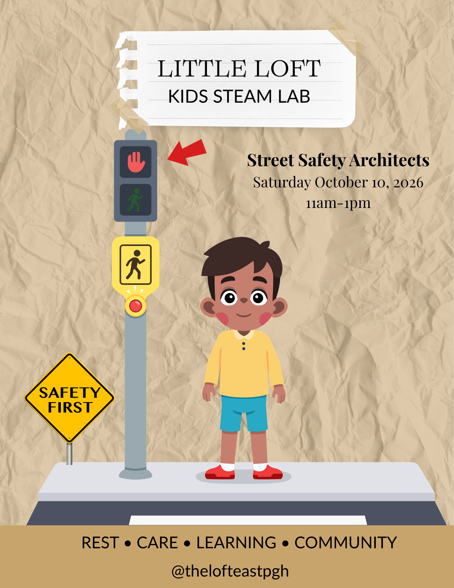 Kids STEAM Lab: Street Safety Architects