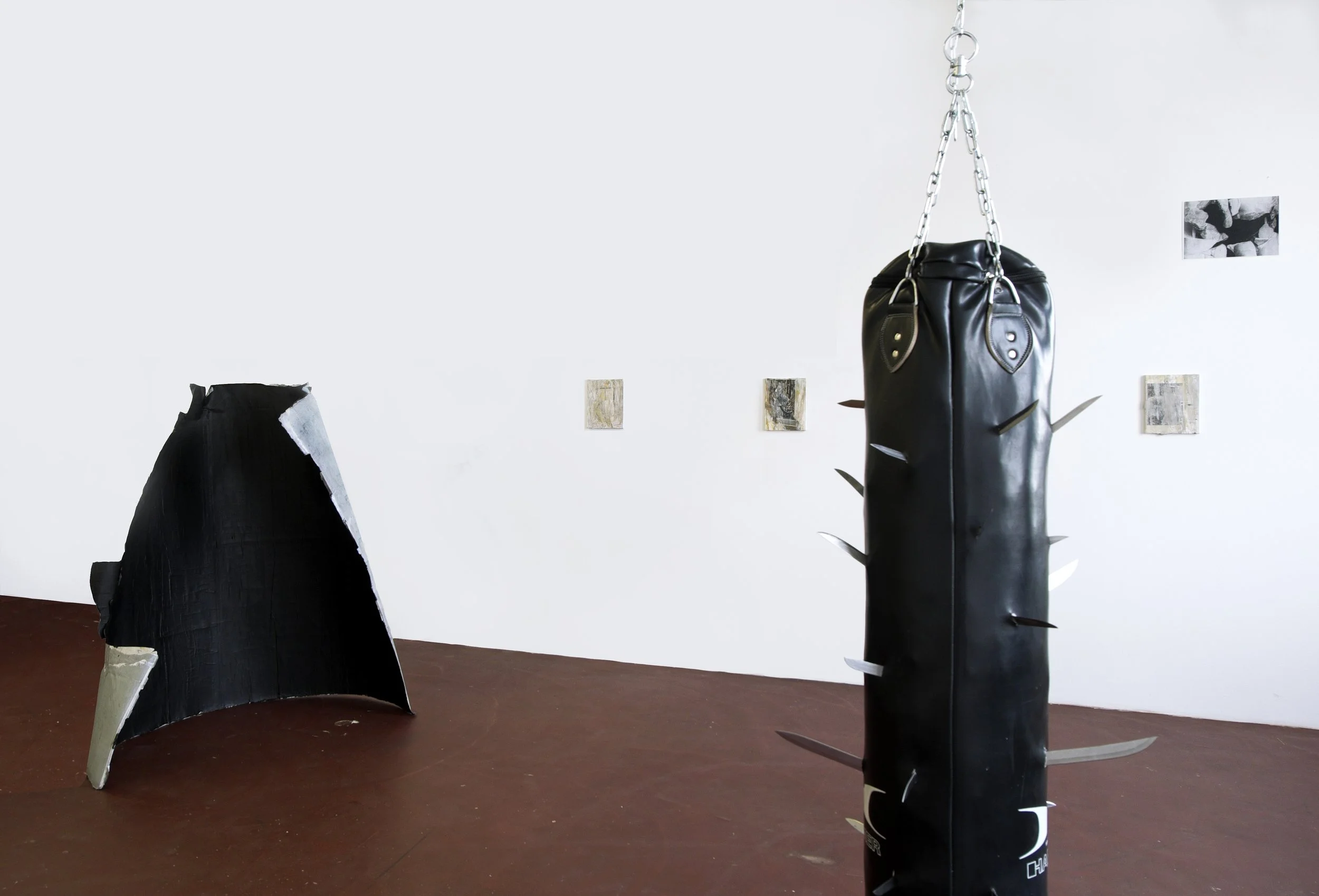 
Sussendered to Ourselves, installation detail, Spinnerei Leipzig, 2017