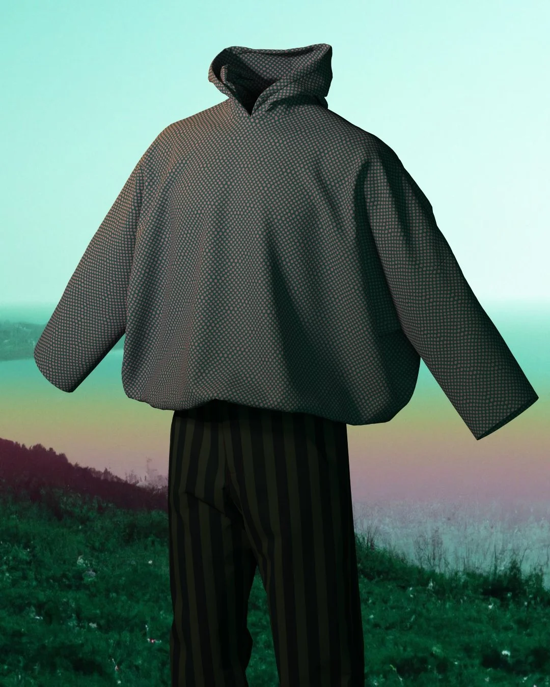 clo3d fabric sample hoodie