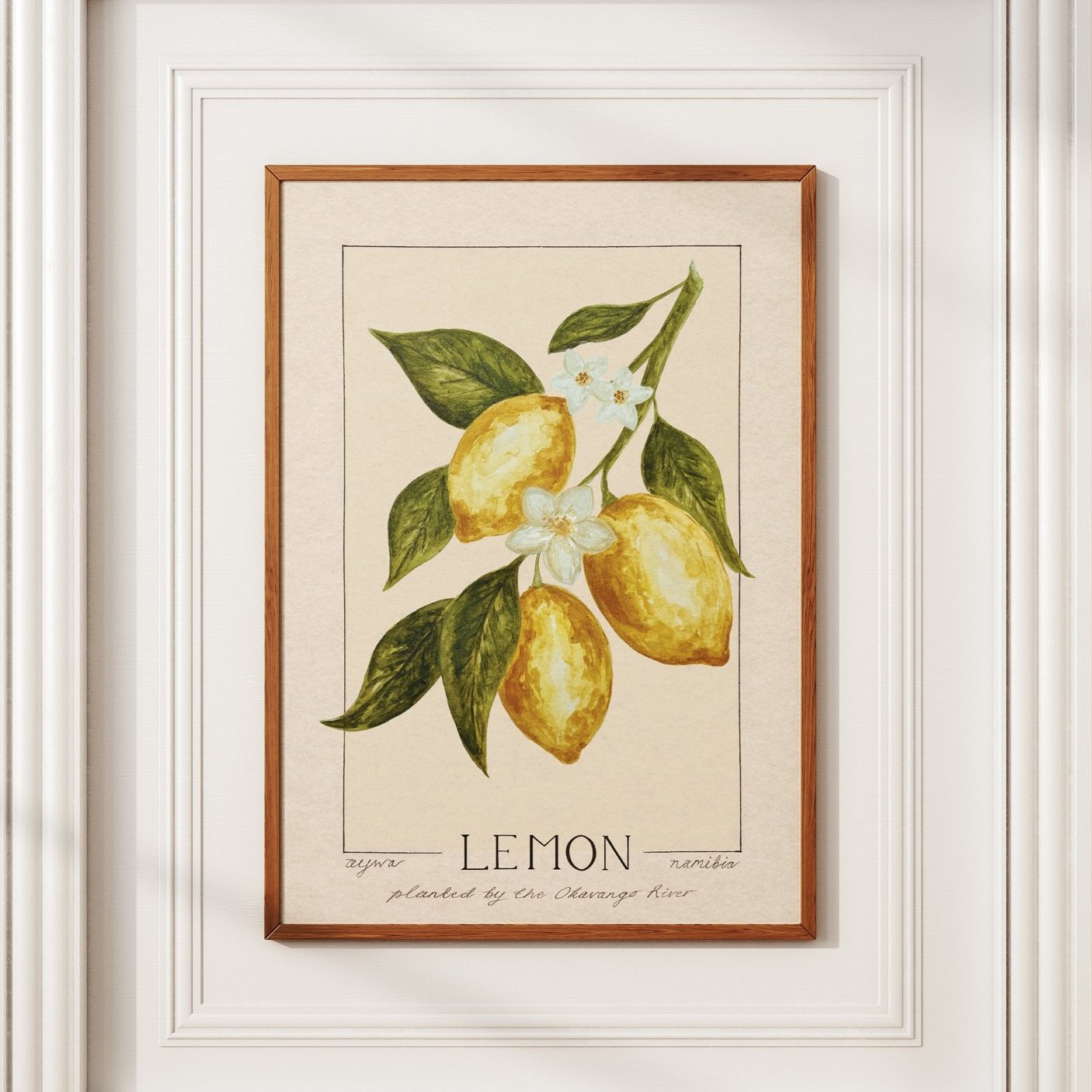 Plant A Tree - Lemon Print