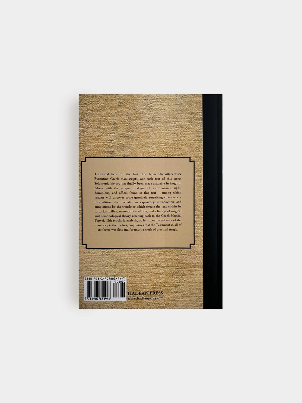 Testament of Solomon [Recension C] — Anathema Publishing Ltd.