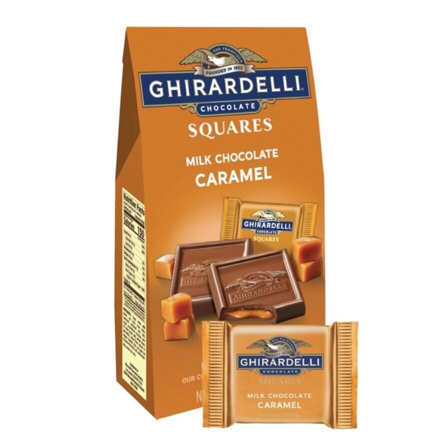 Ghirardelli Squares Milk Chocolate Caramel