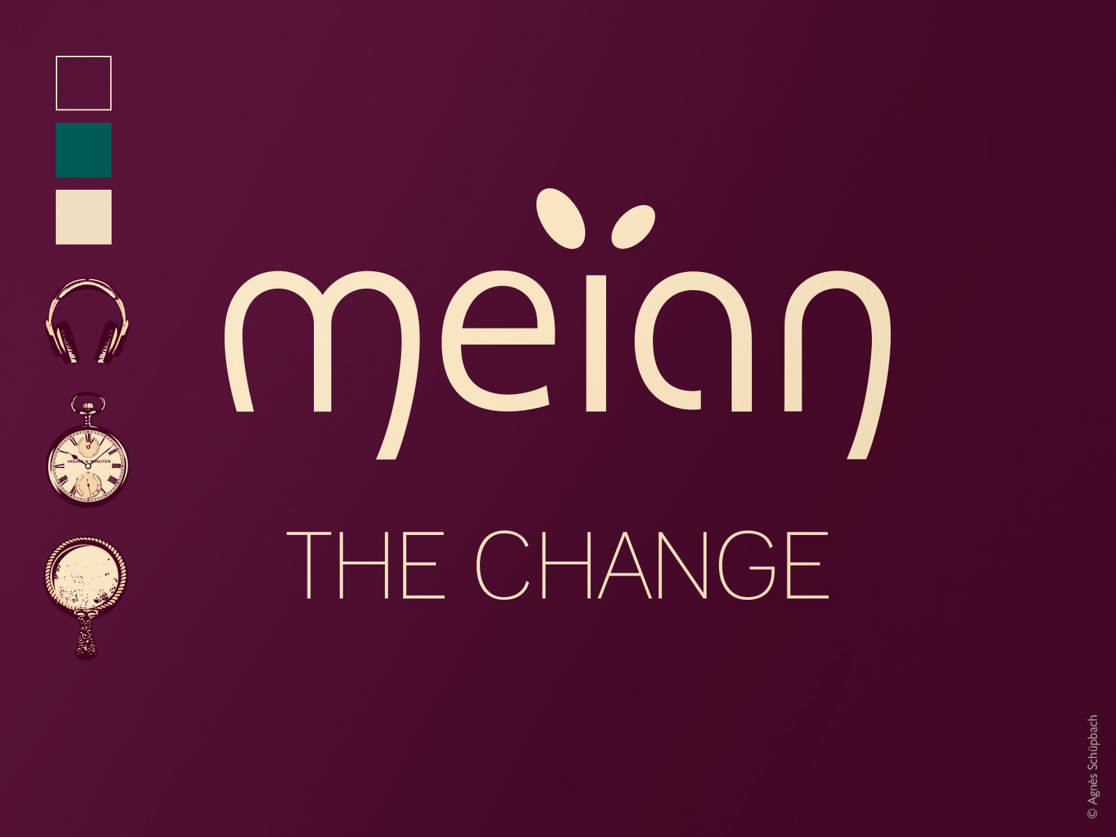 Création du logo de meïan, groupe de trip hop de la région nyonnaise. Créé en 2005. Le dessin des lettres est amélioré en 2011.