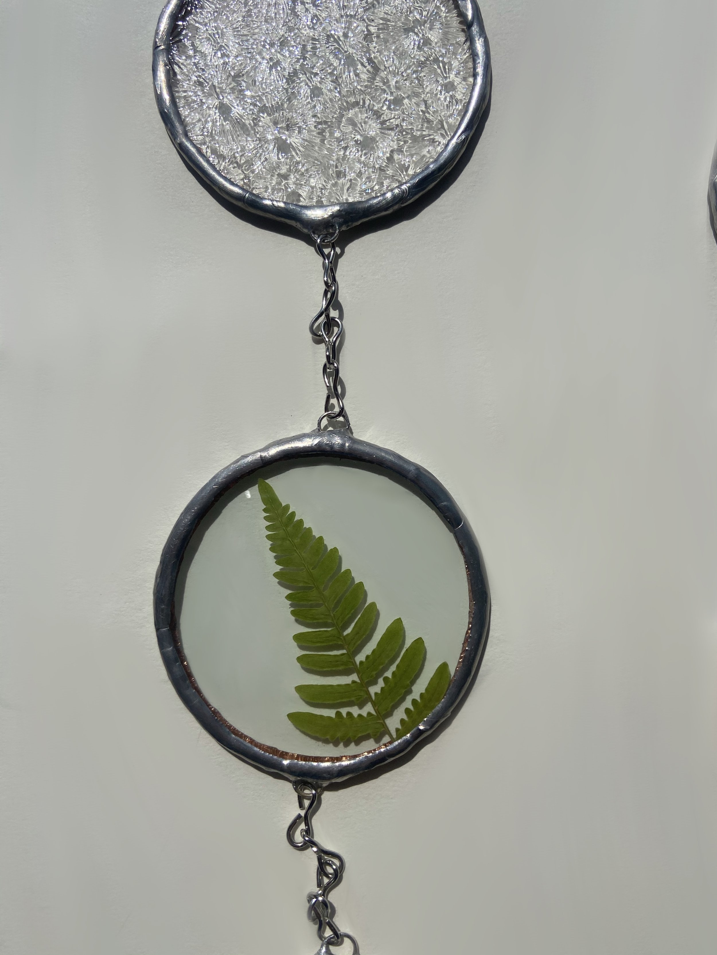 Earth Floral Suncatcher
