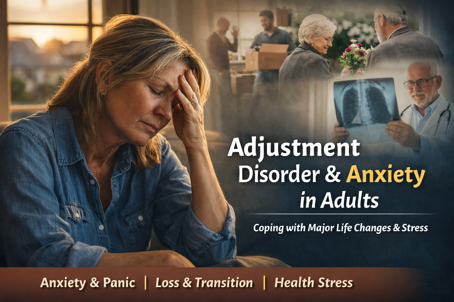 Adjustment Disorder &amp; Anxiety in Adults: When Life Changes Overwhelm Your Nervous System