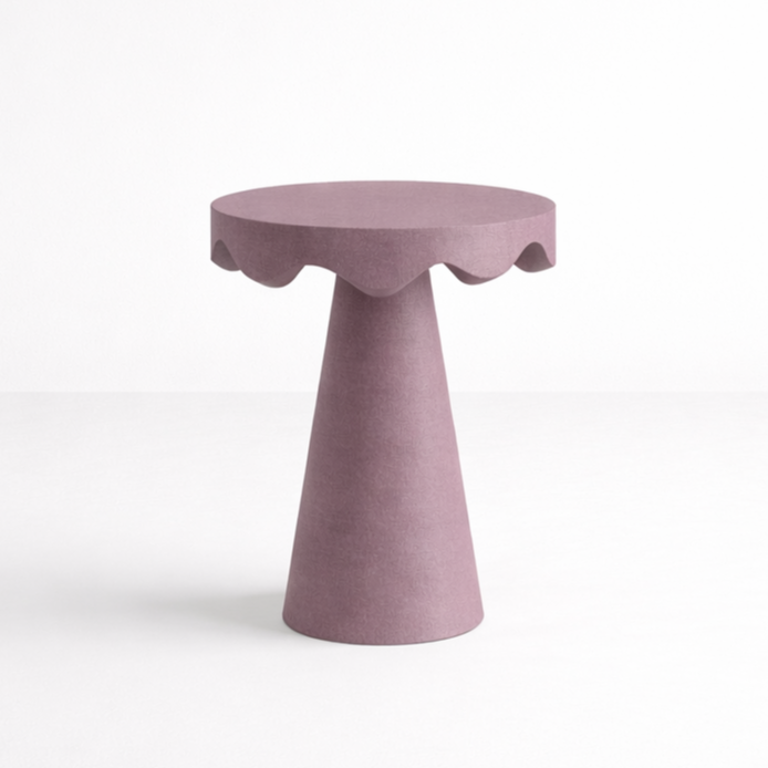 DRIPOTLÉ QUARTZ SAND SIDE TABLE