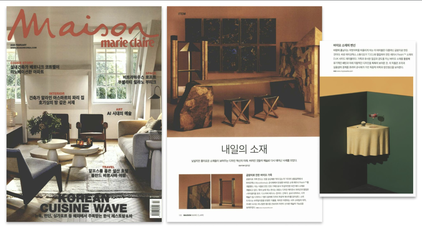 Maison by Marie Claire Korea, Feb 2025