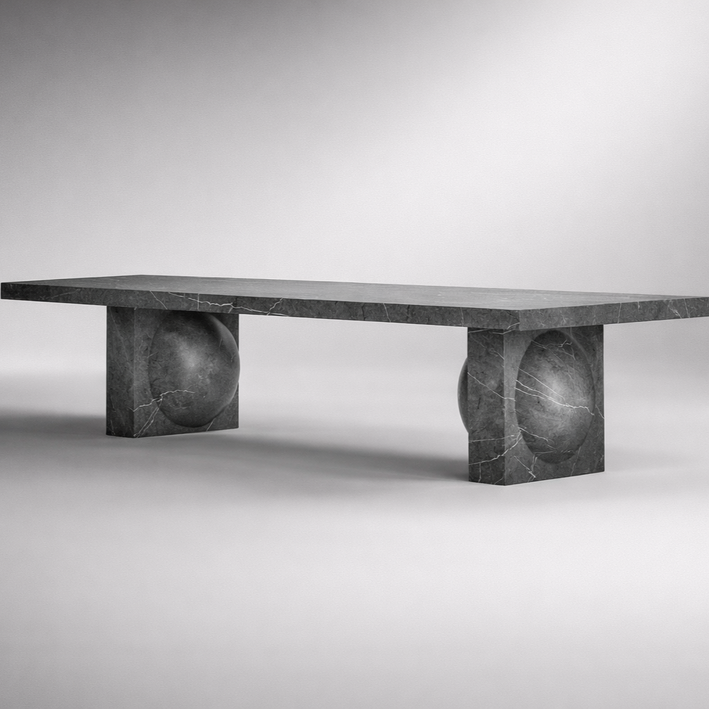 H2 PIETRA GREY DINING TABLE