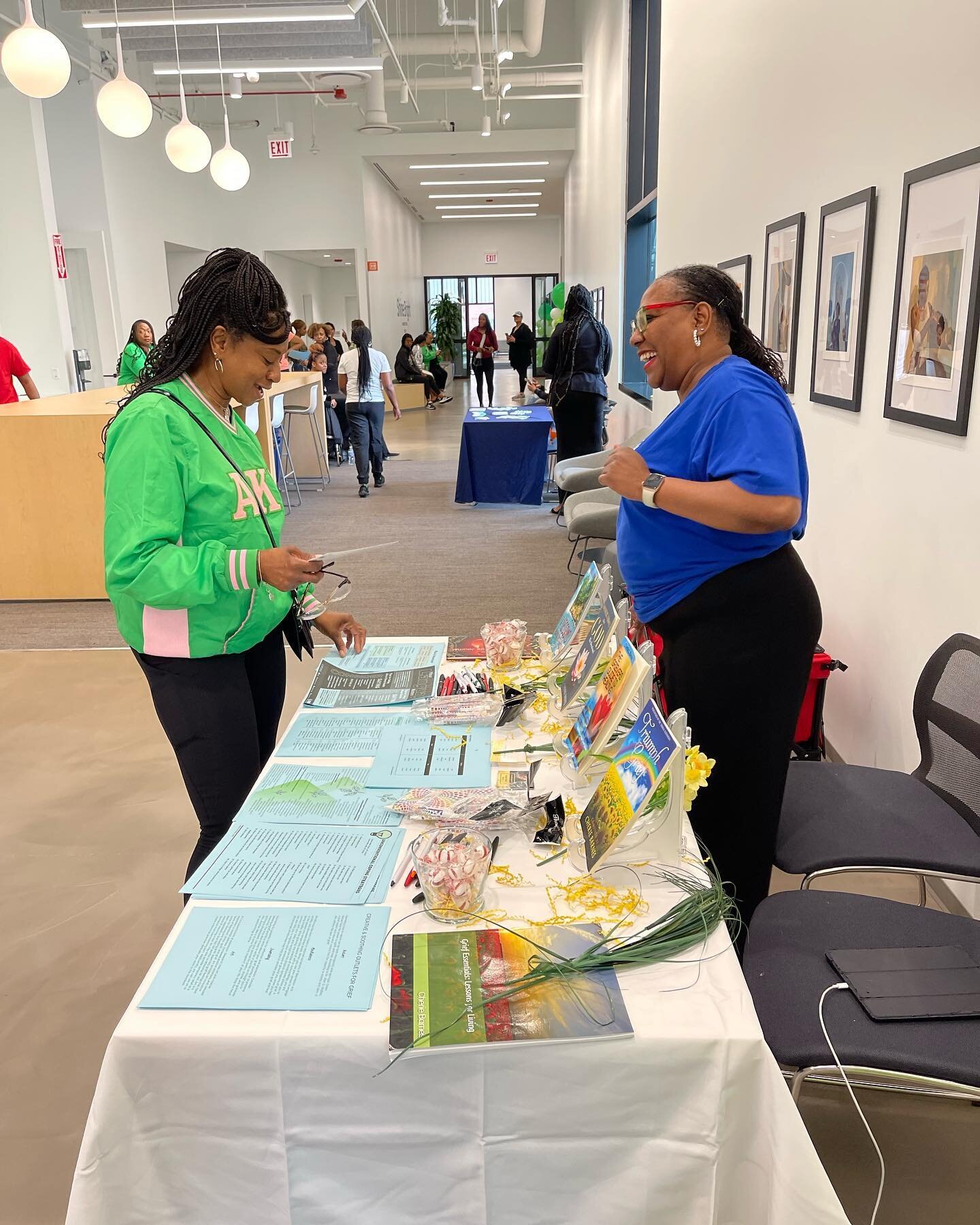 For Mental Health Awareness Month, we helped provide the community with information on how to identify their mental health and self care needs and how to address those needs by hosting a fair that featured companies that specialize in self care, ment
