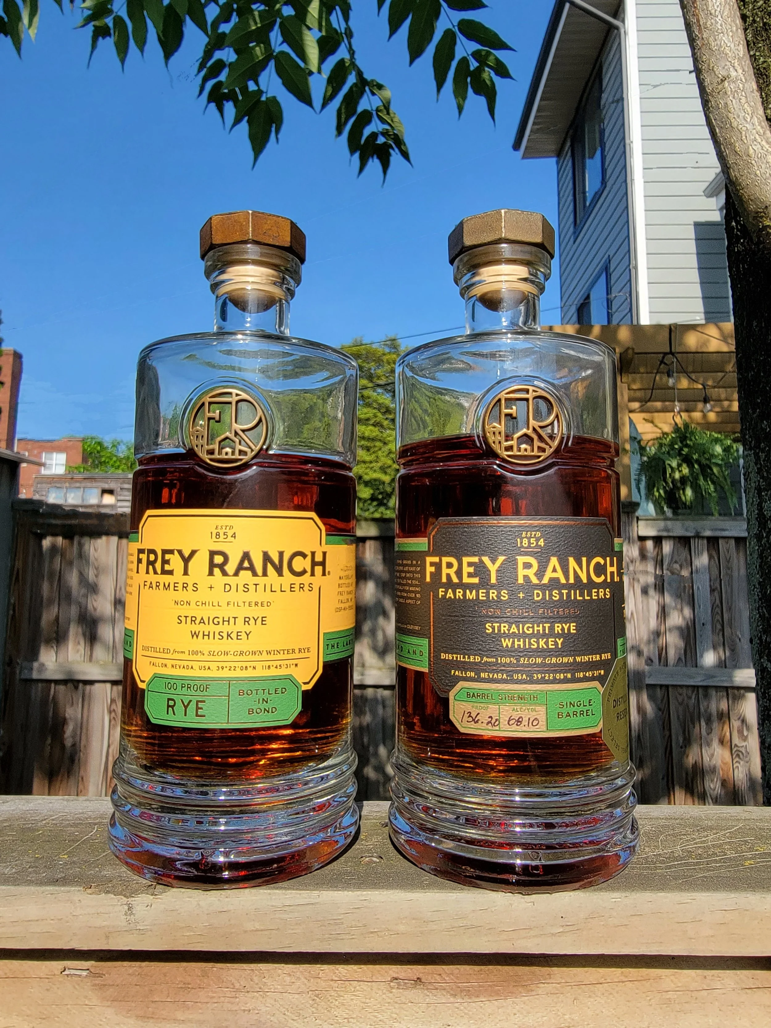 Frey Ranch Bottled in Bond & Single Barrel Barrel Strength Rye Review