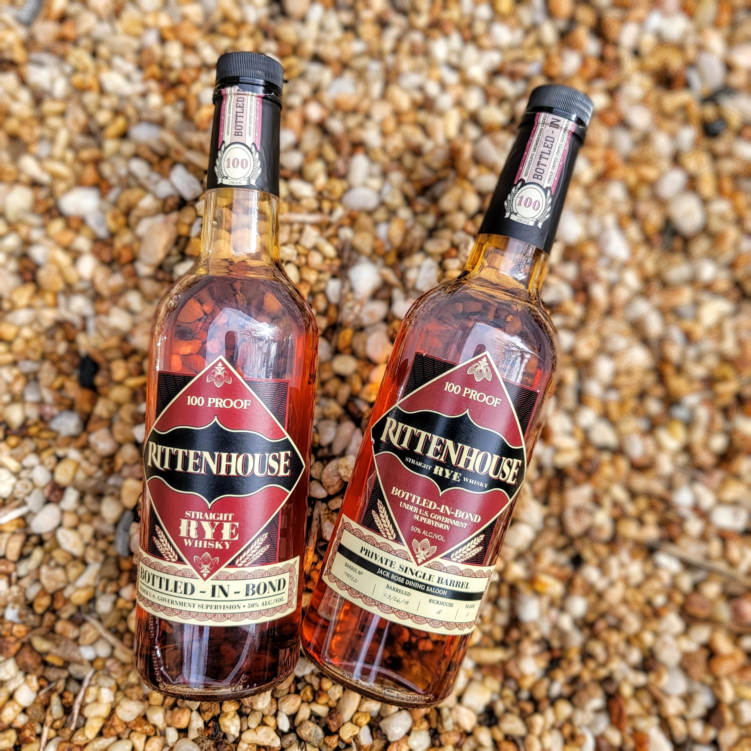 Bottled in Bond Day Review! Rittenhouse Rye vs Jack Rose Rittenhouse Pick