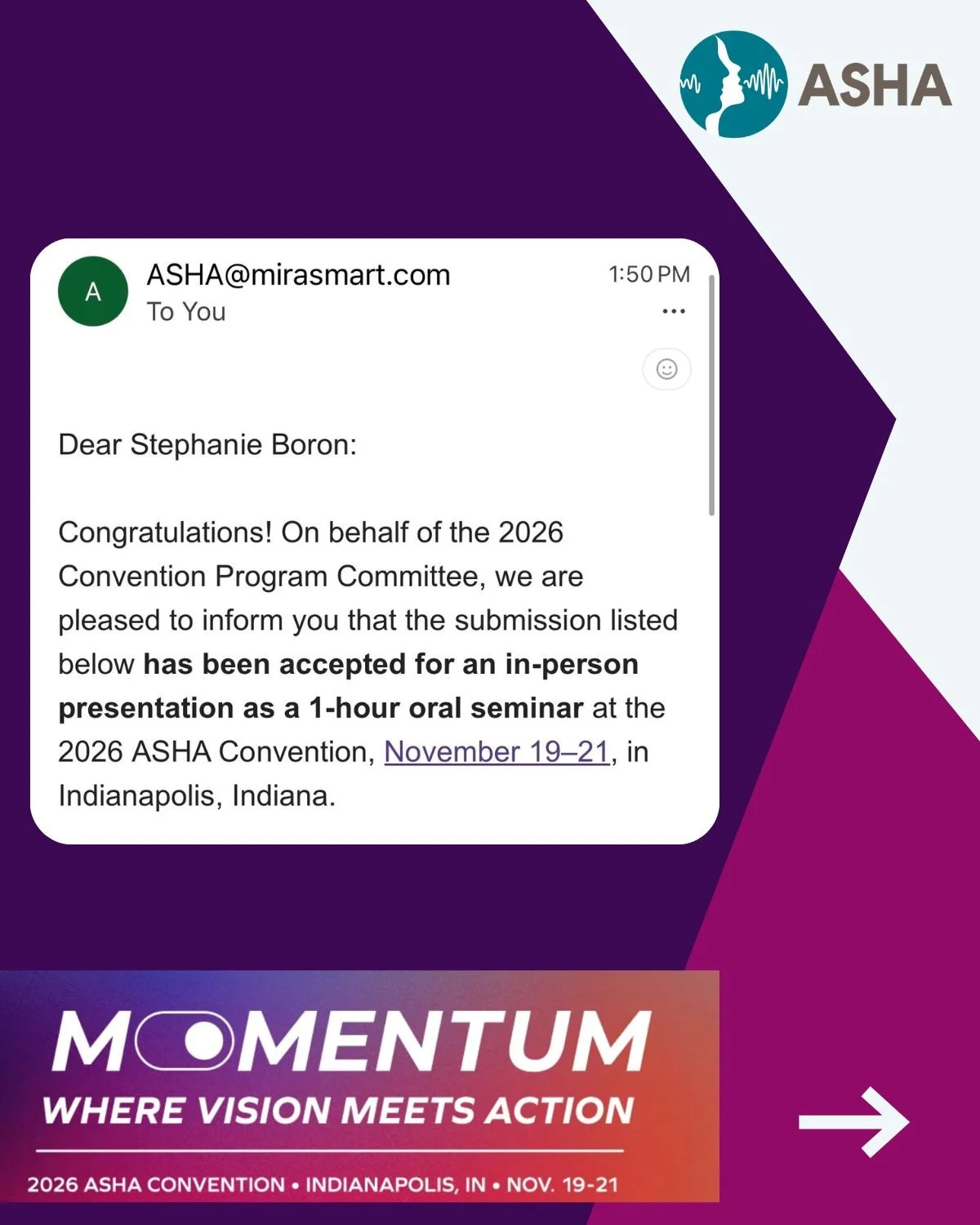 See you in Indiana! 

@brainpositivespeech @slpwithdld @emma_speechglow @jesicarbates 

#SLP #SLPLife #SLPeeps #SLPsOfInstagram #SLPGrad #SLP2Be #SLPsFollowSLPs #Speech #SpeechTherapy #SpeechTherapist #Speechie #SpeechPath #SpeechPathologist #SpeechA