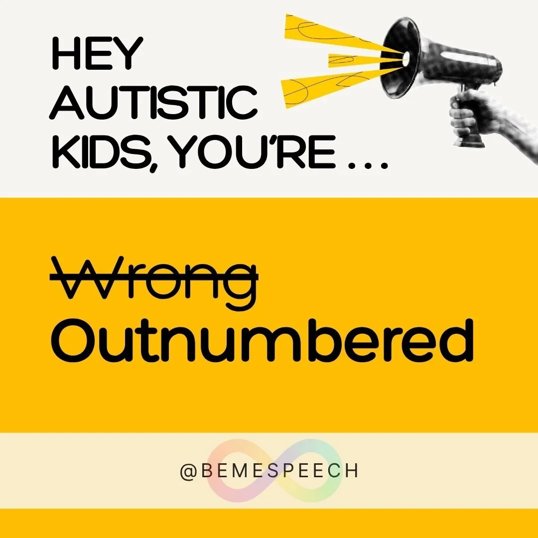 Shouting this loud so everyone can hear - Neurotypical social norms are overrated! 

#SLP #SLPLife #SLPeeps #SLPsOfInstagram #SLPGrad #SLP2Be #SLPsFollowSLPs #Speech #SpeechTherapy #SpeechTherapist #Speechie #SpeechPath #SpeechPathologist #SpeechAndL