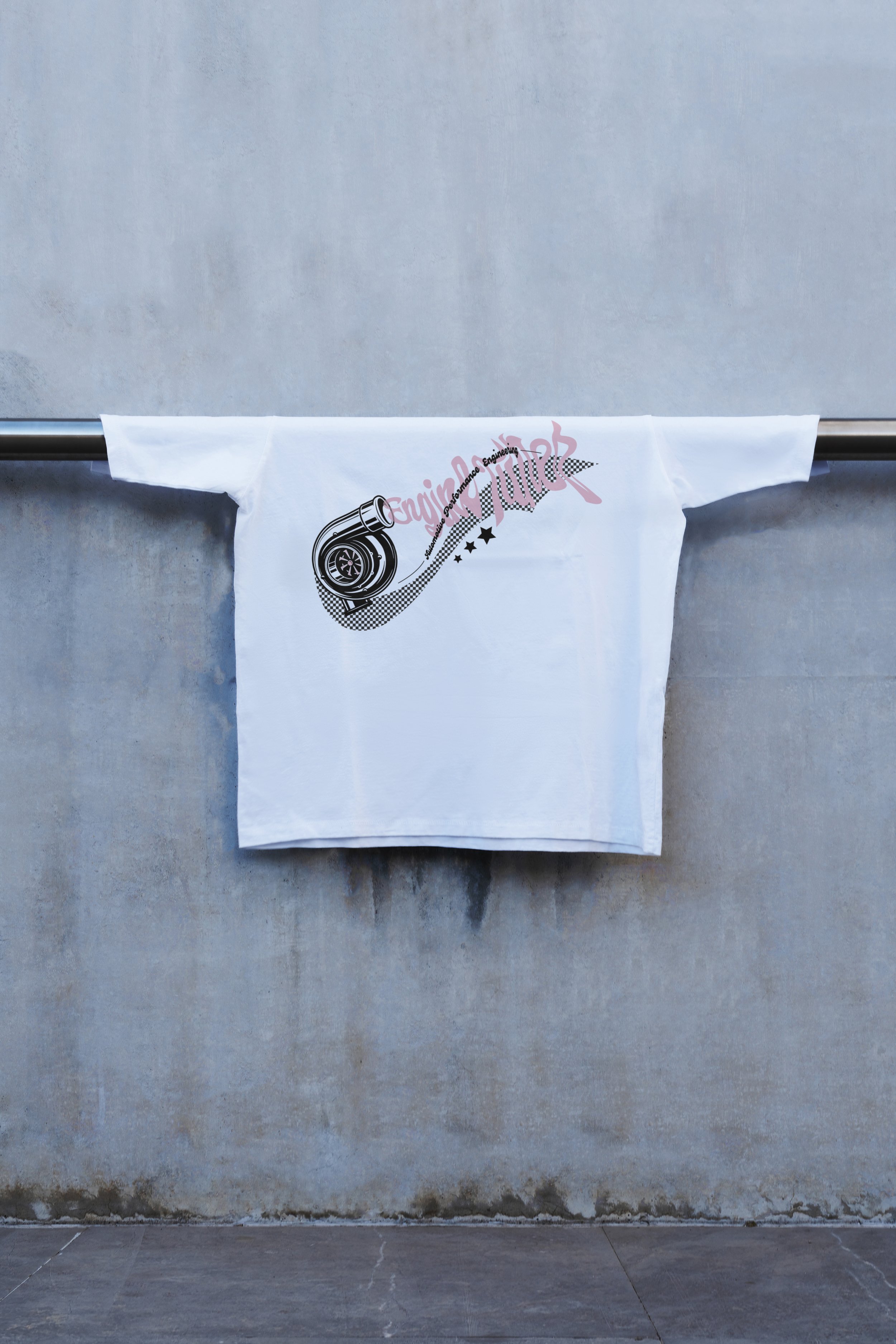 Merchandise clothing design 01 for Engine Tuner