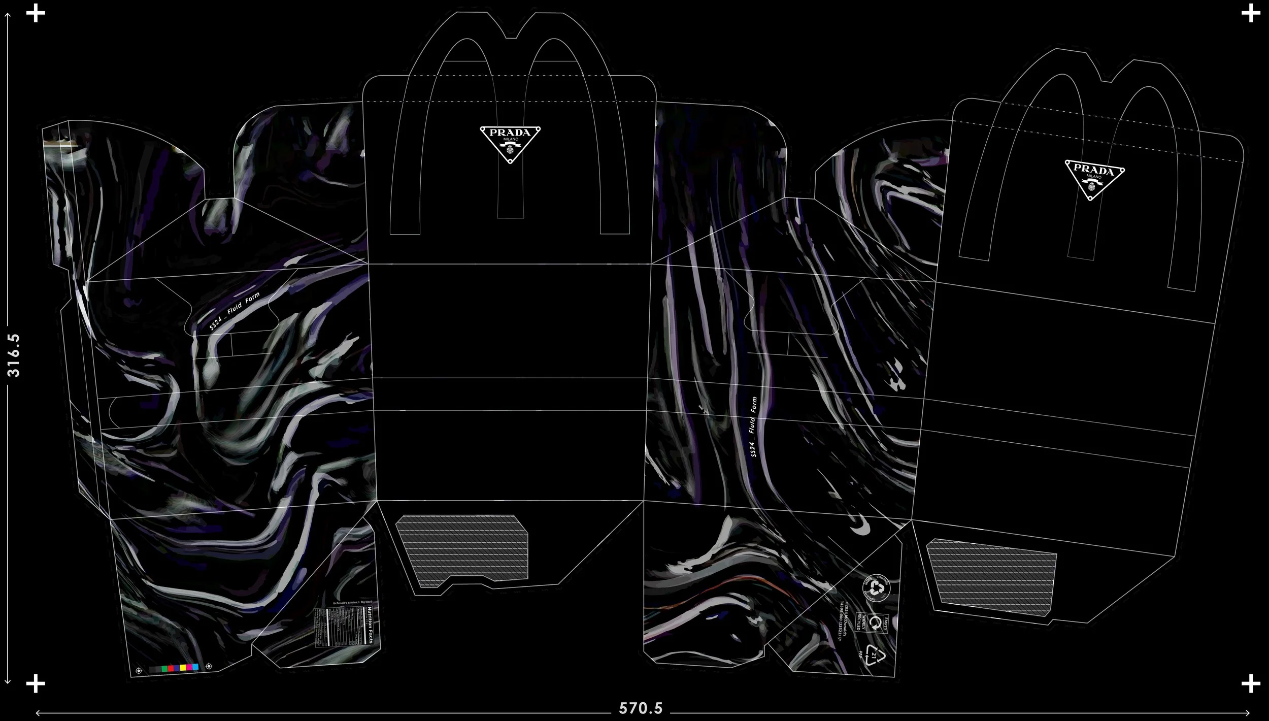 McDonald’s x Prada Happy Meal collaboration concept