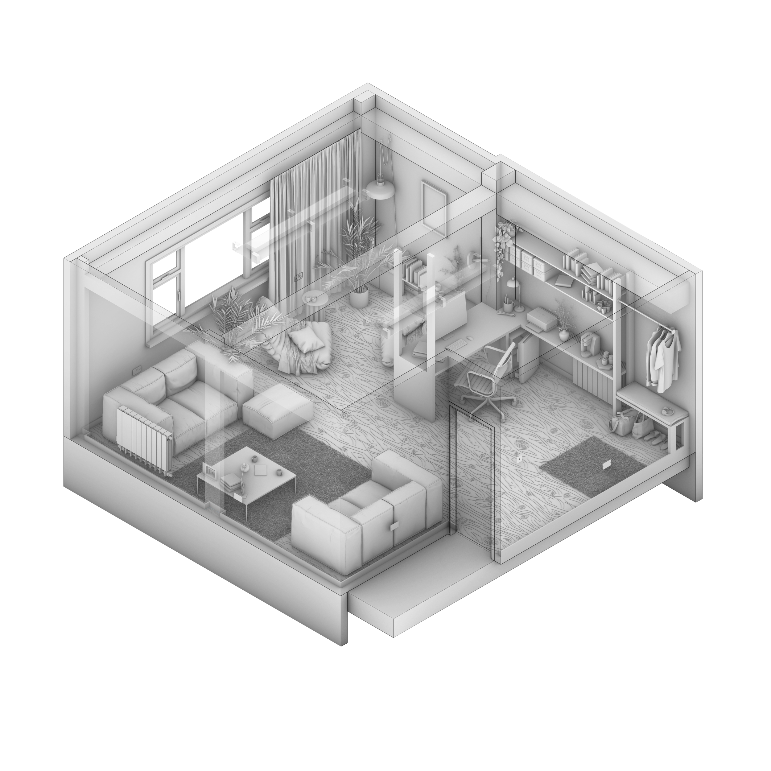 AHDW, Studio Interior Concept