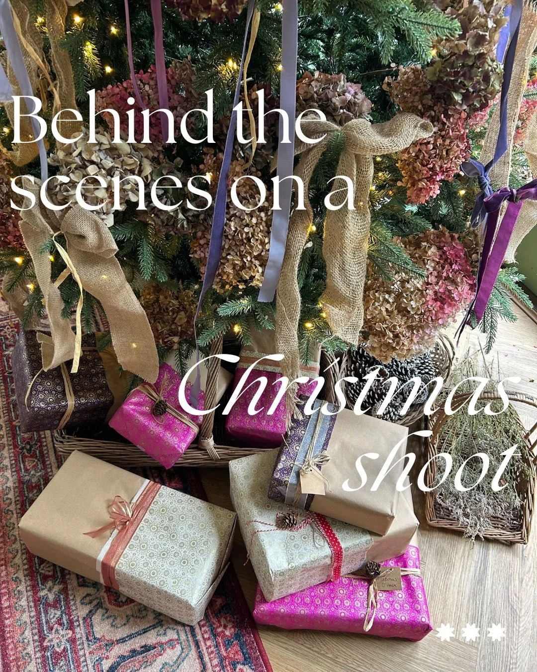 Every year we try and do at least one Christmas shoot, they always feel really special and we always have a great day. Ideally we try and do the shoot over the previous Christmas, when the family have their decorations up anyway and the light outside