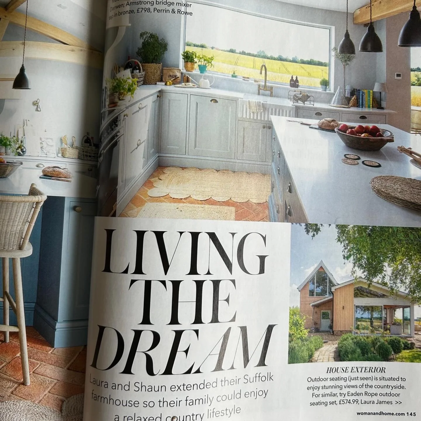 A lovely Easter with family and start to April seeing our gorgeous feature about @cottagebythefield in the May 2026 issue of @womanandhome 

📸 @douglasgibbphotography