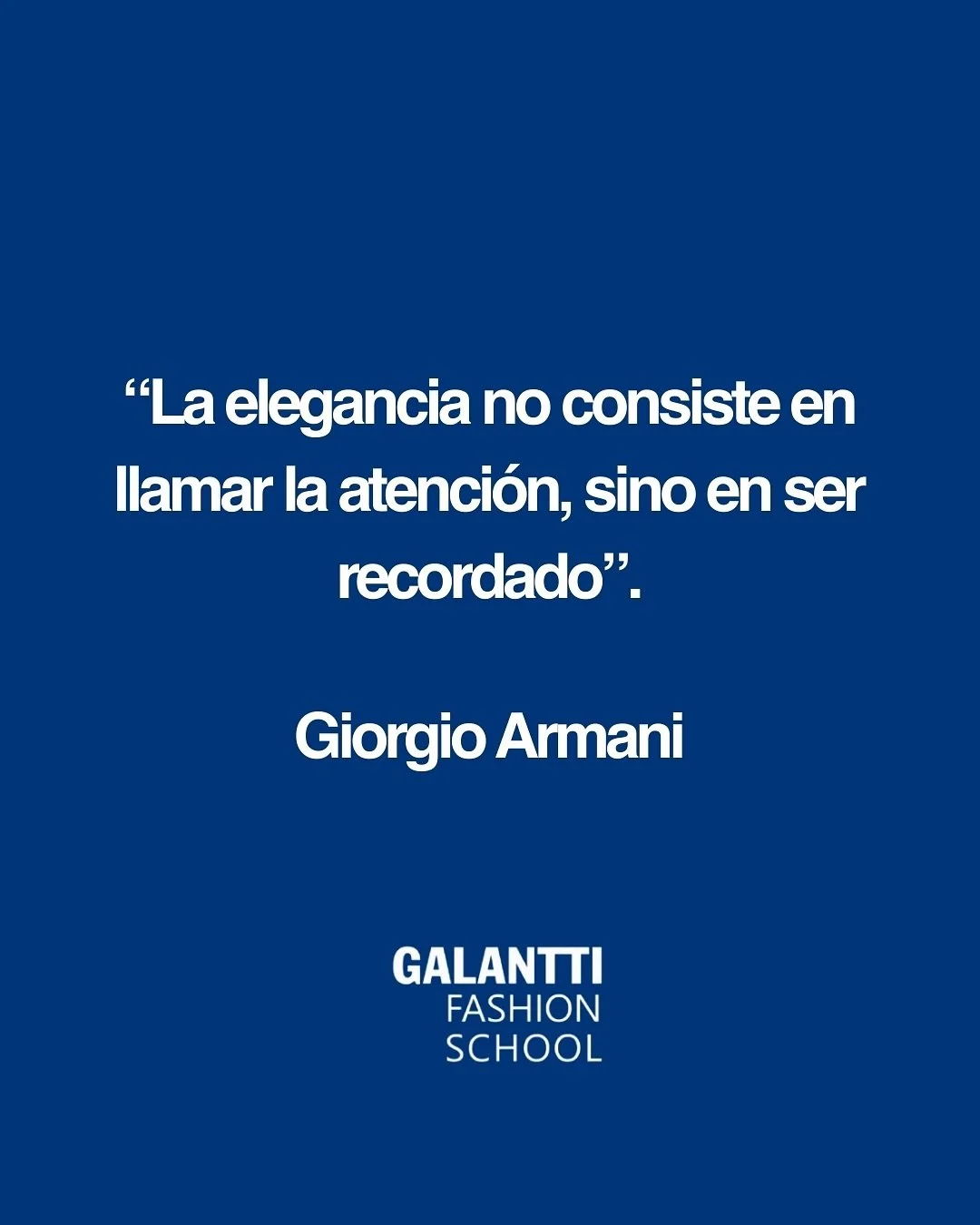El mundo de la moda despide a una leyenda.

A los 91 a&ntilde;os falleci&oacute; el dise&ntilde;ador italiano Giorgio Armani, un innovador nato contagi&oacute; hasta el final de sus d&iacute;as su energ&iacute;a y talento.

A modo de despedida, para 