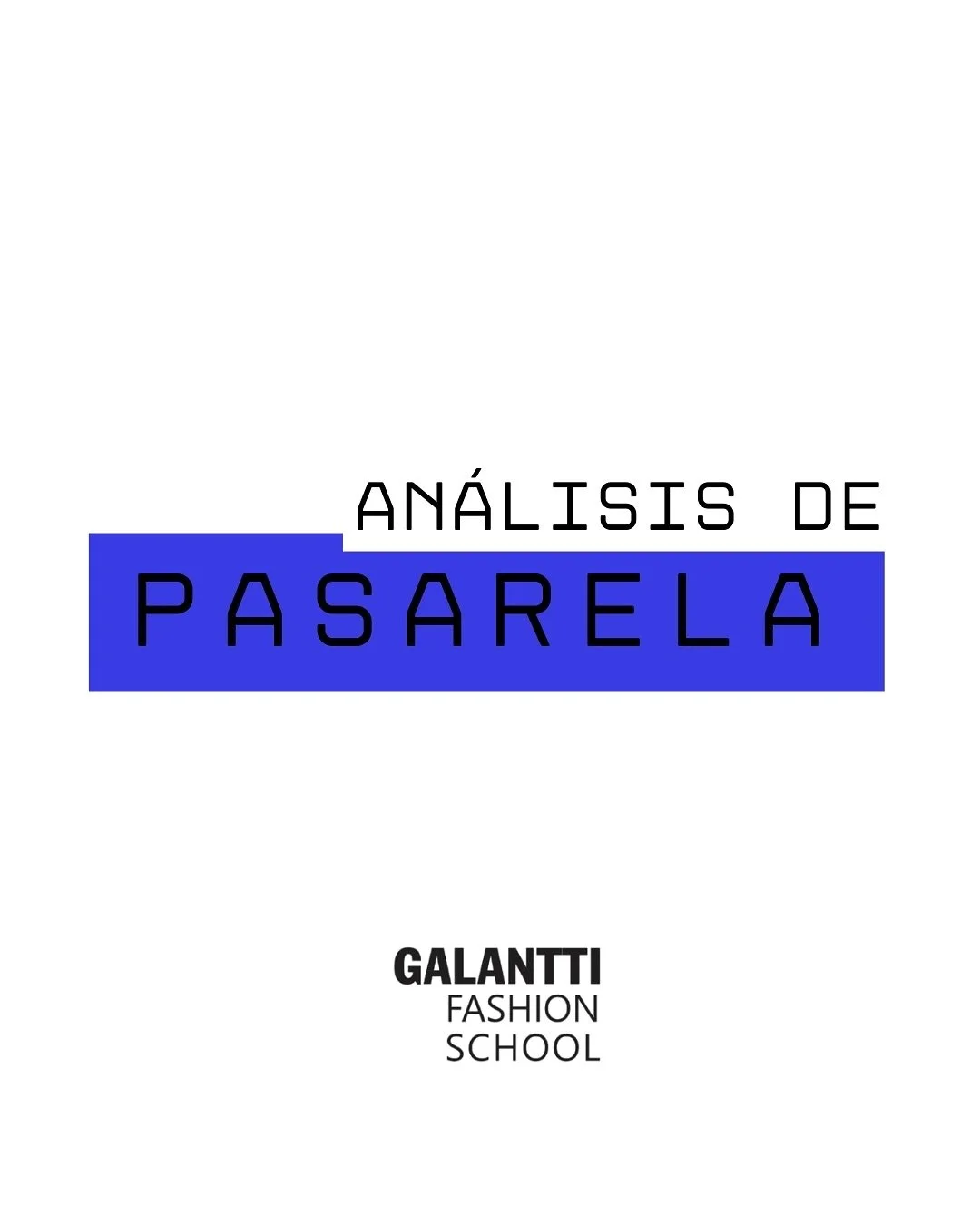 An&aacute;lisis de Pasarelas

A horas del comienzo de New York Fashion Week, te contamos por qu&eacute; es importante observar las pasarelas.

&iquest;Queres adelantarte a las tendencias? Comenzar a mirar colecciones y desfiles es el primer paso.