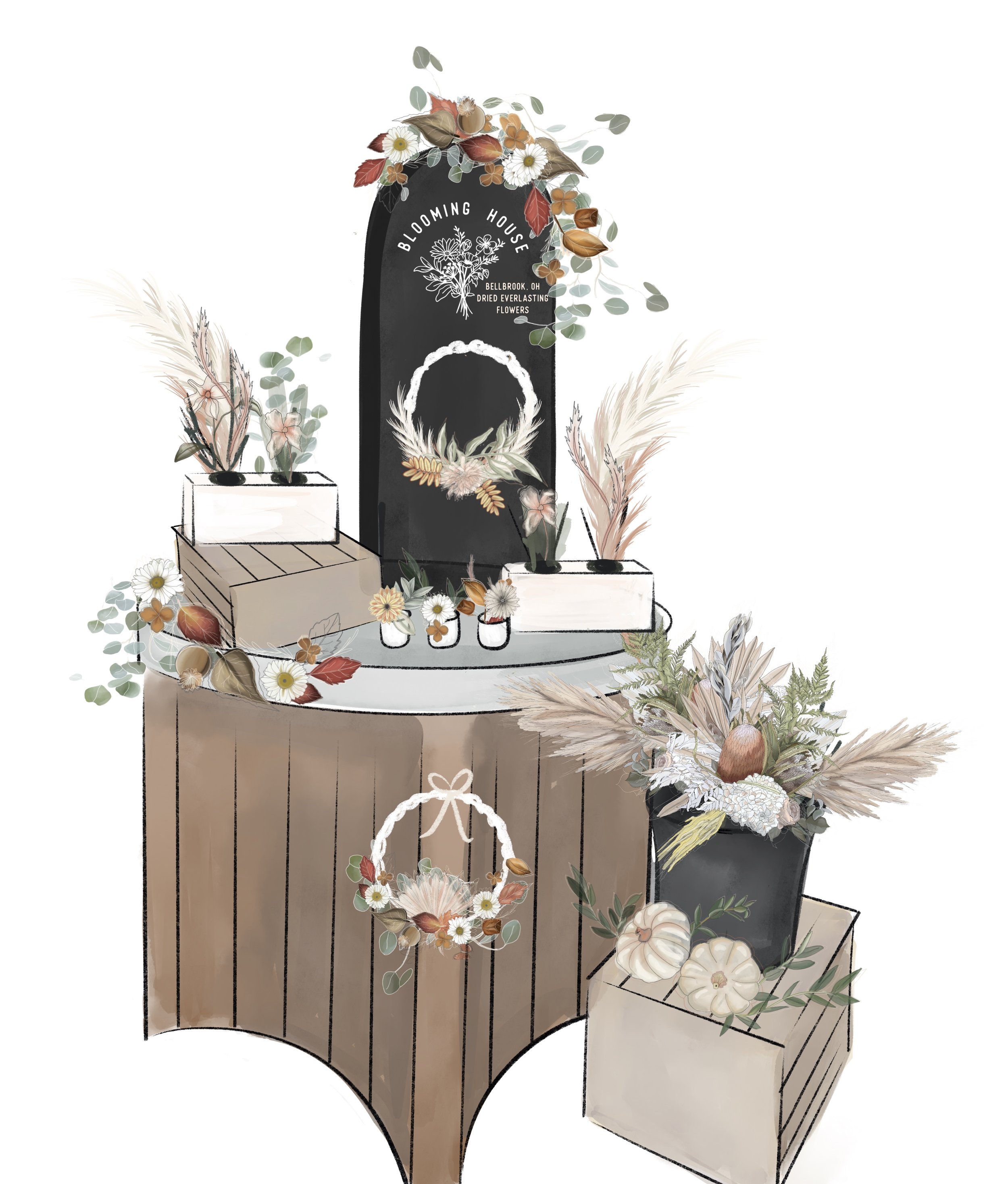Dorothy Lane Market Floral Display Design