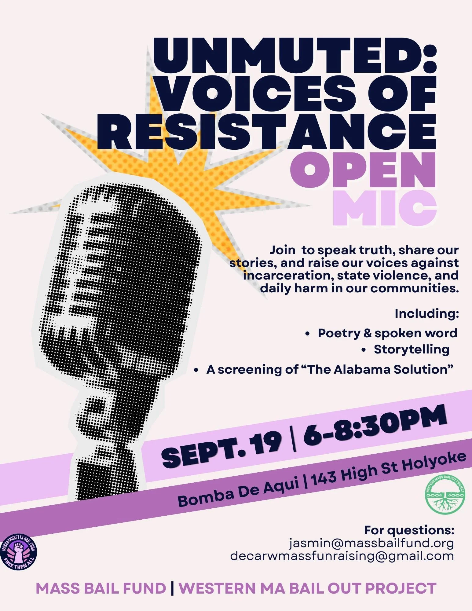 Unmuted: Voices of Resistance Open Mic