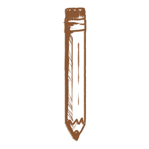 Sketch of a pencil.